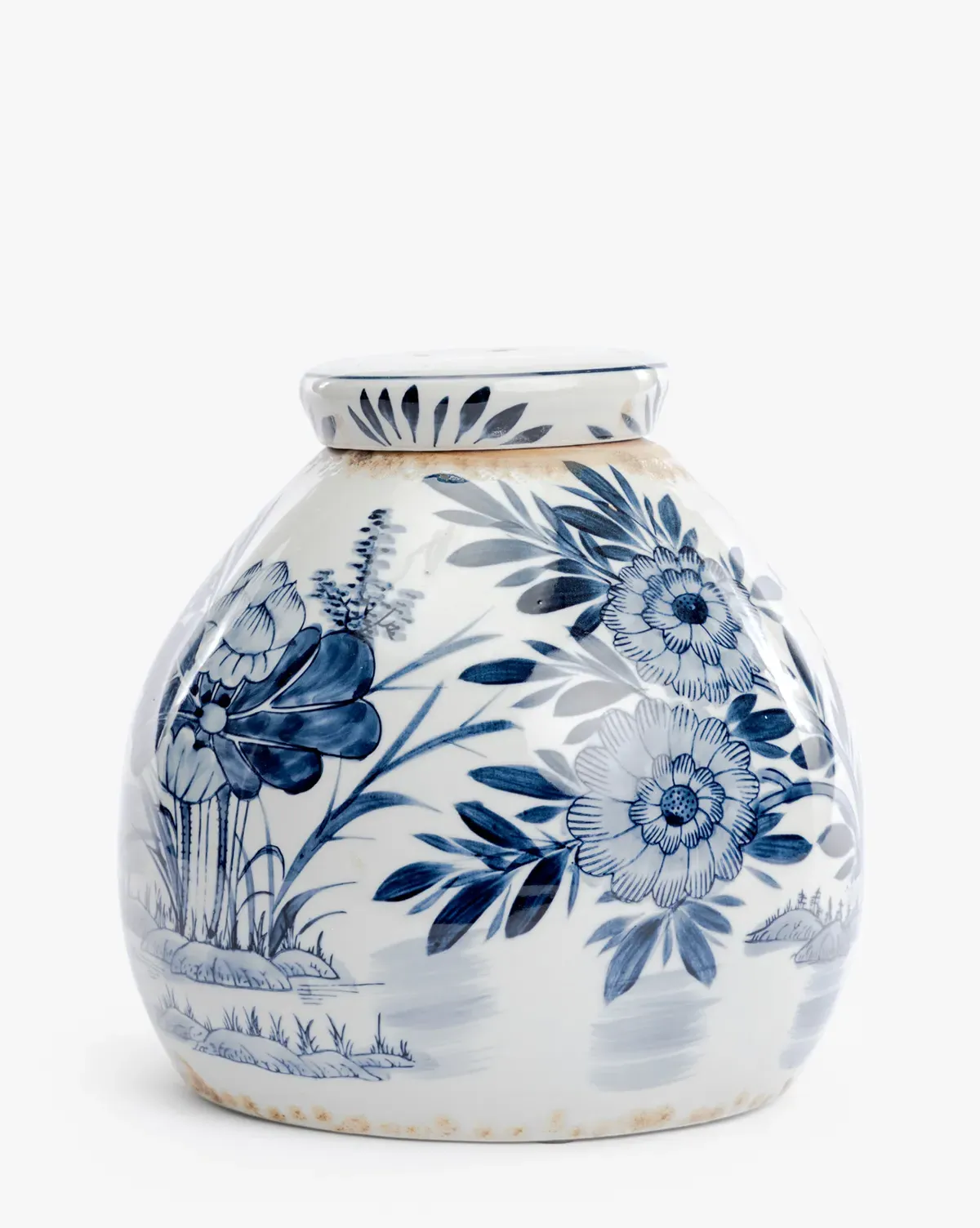 Chinoiserie Ginger Jar - Blue, White product