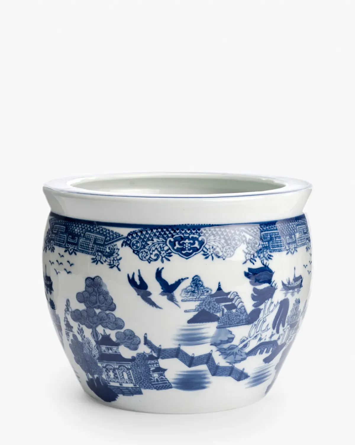 Chinoiserie Planter - Blue, White product
