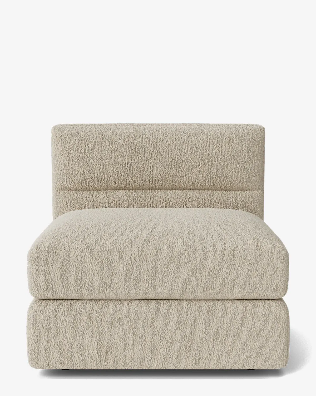 Claremont Modular Armless Chair - Flax Boucle product