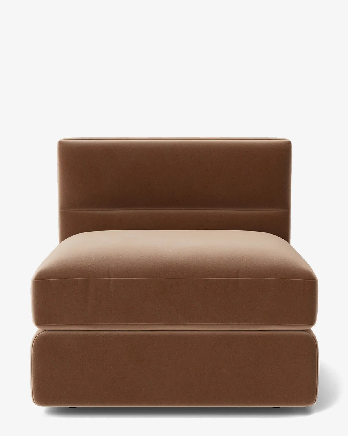 Claremont Modular Armless Chair - Velvet product