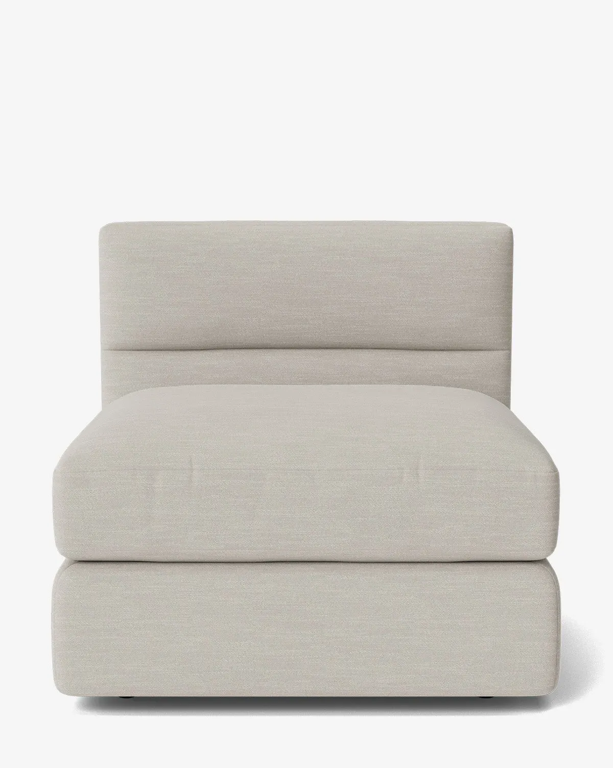 Claremont Modular Armless Chair - White Sands Perennials product