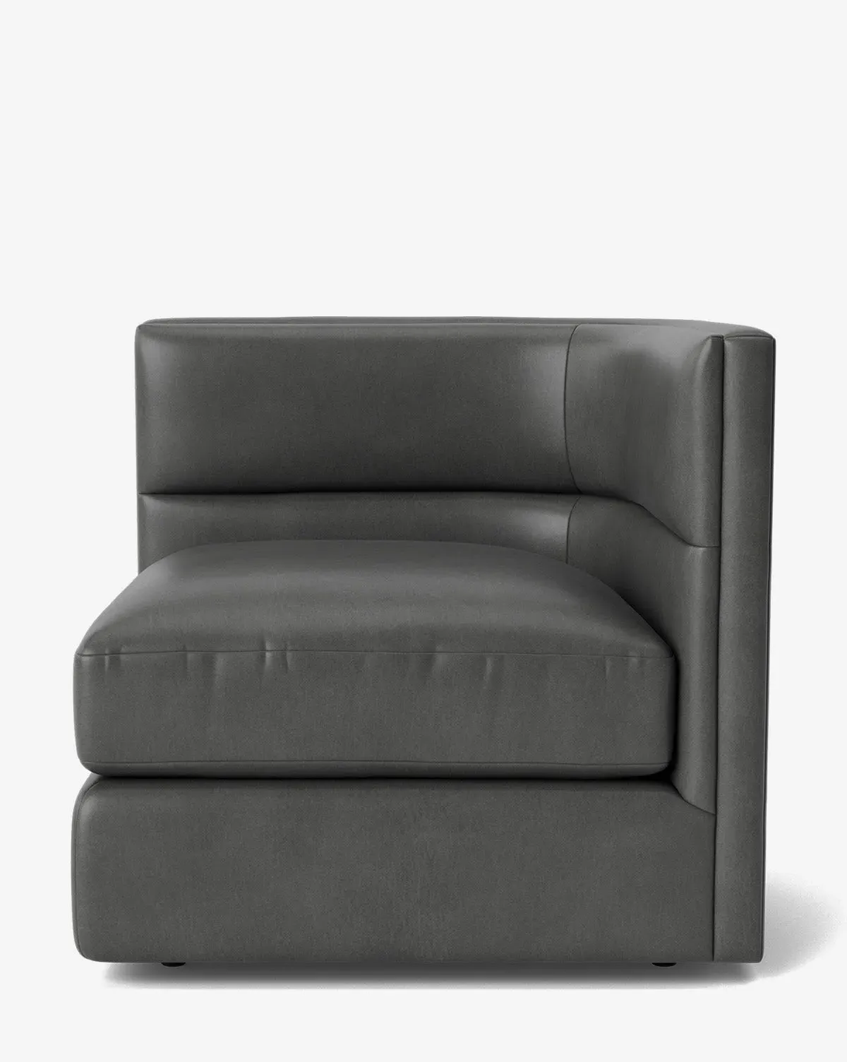 Claremont Modular Corner - Flint Leather product