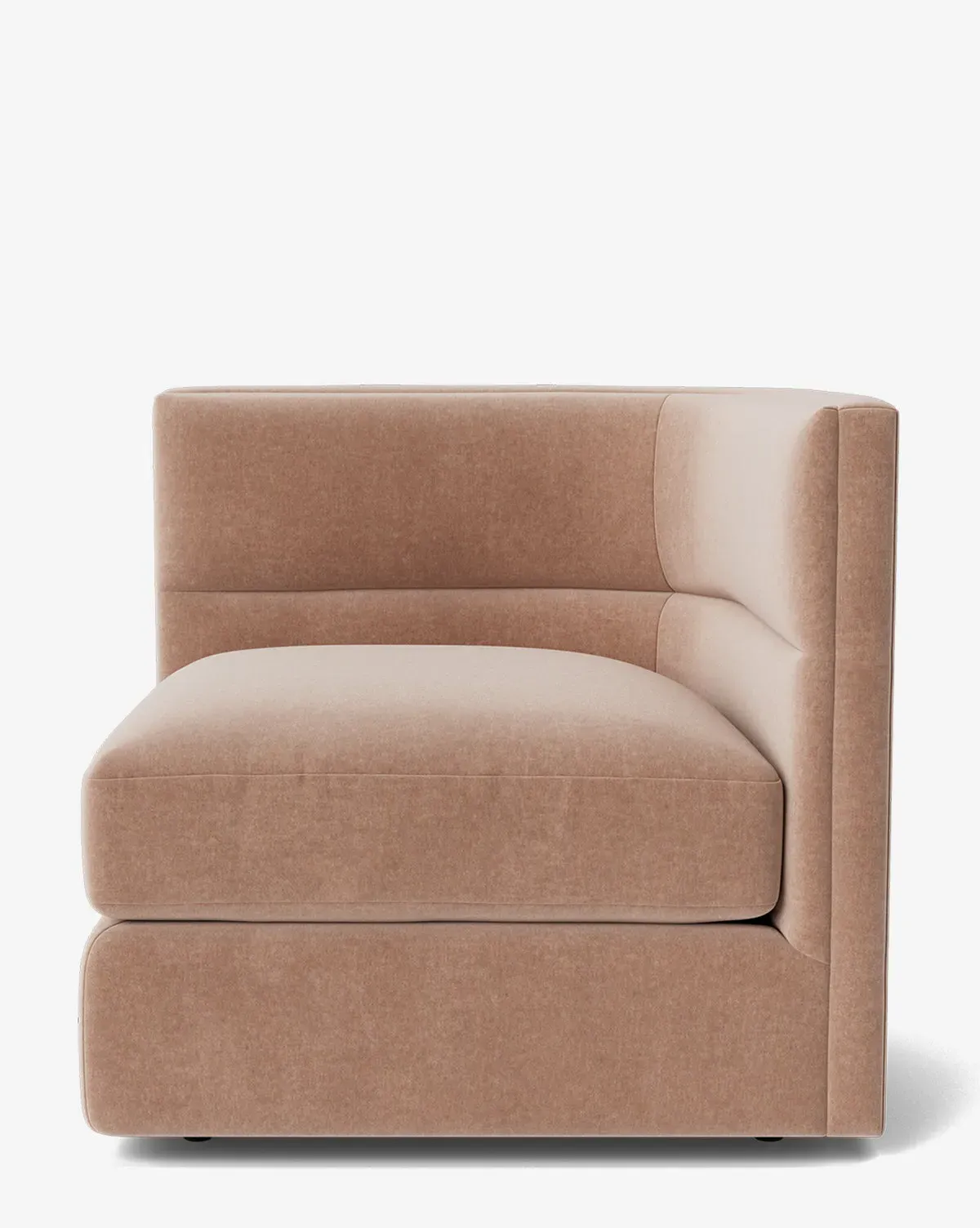 Claremont Modular Corner Sofa - Rose, Velvet product