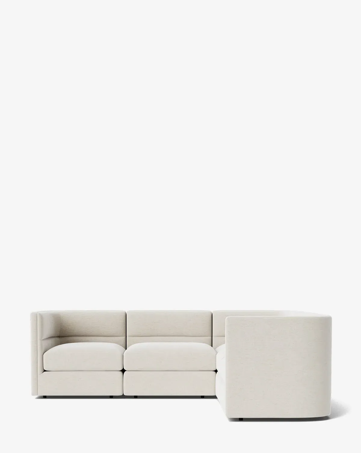 Claremont Modular L-Shaped Sectional - Alabaster, Crypton product