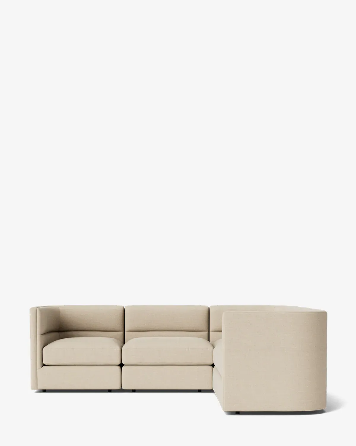 Claremont Modular L-Shaped Sectional - Bisque Linen product