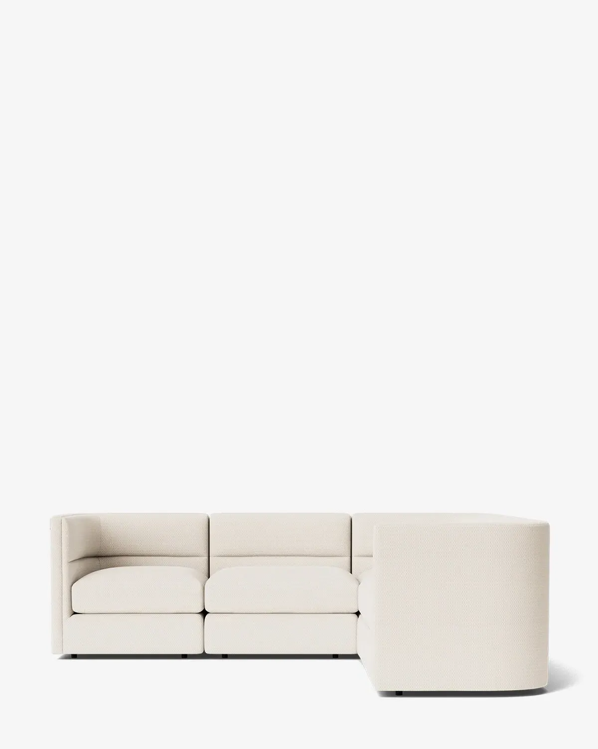 Claremont Modular L-Shaped Sectional Sofa - Almond, Crypton product