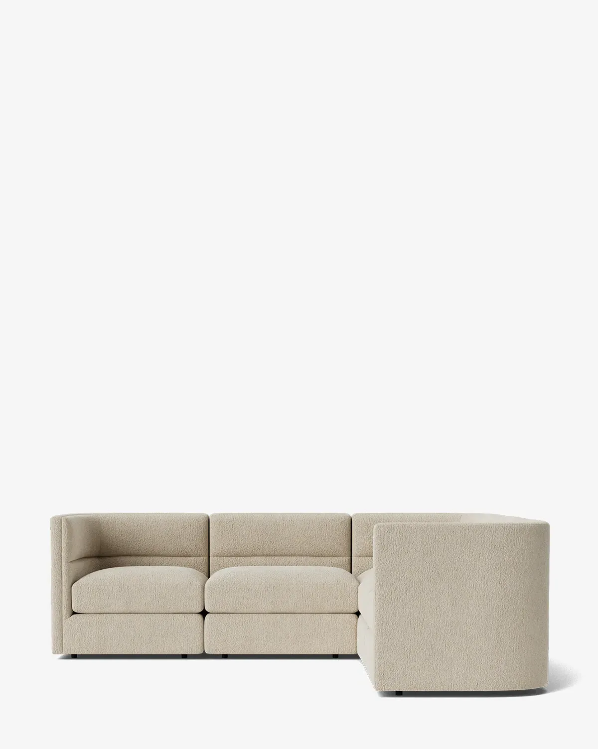 Claremont Modular L-Shaped Sectional Sofa - Flax Boucle product