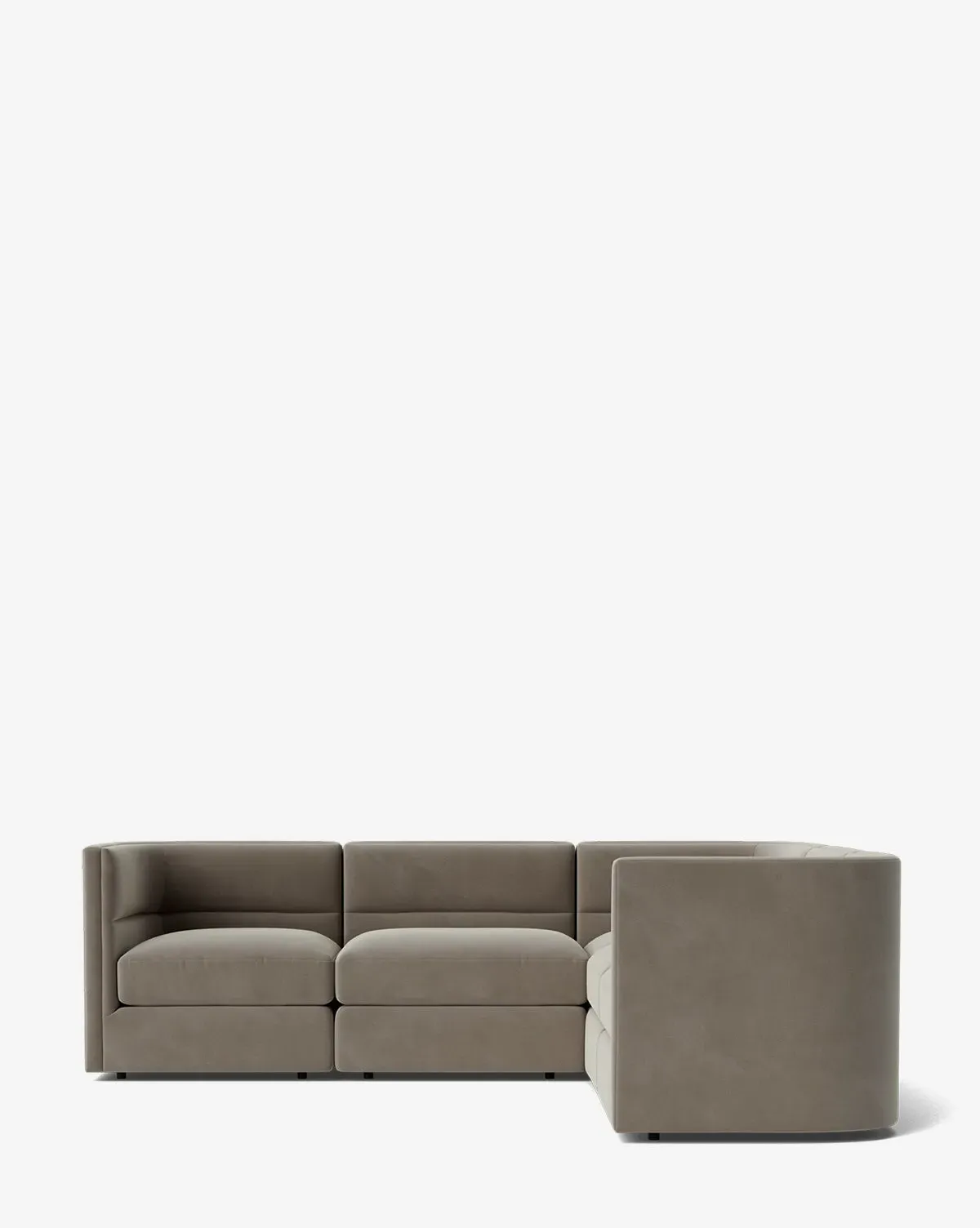 Claremont Modular L-Shaped Sectional - Velvet product