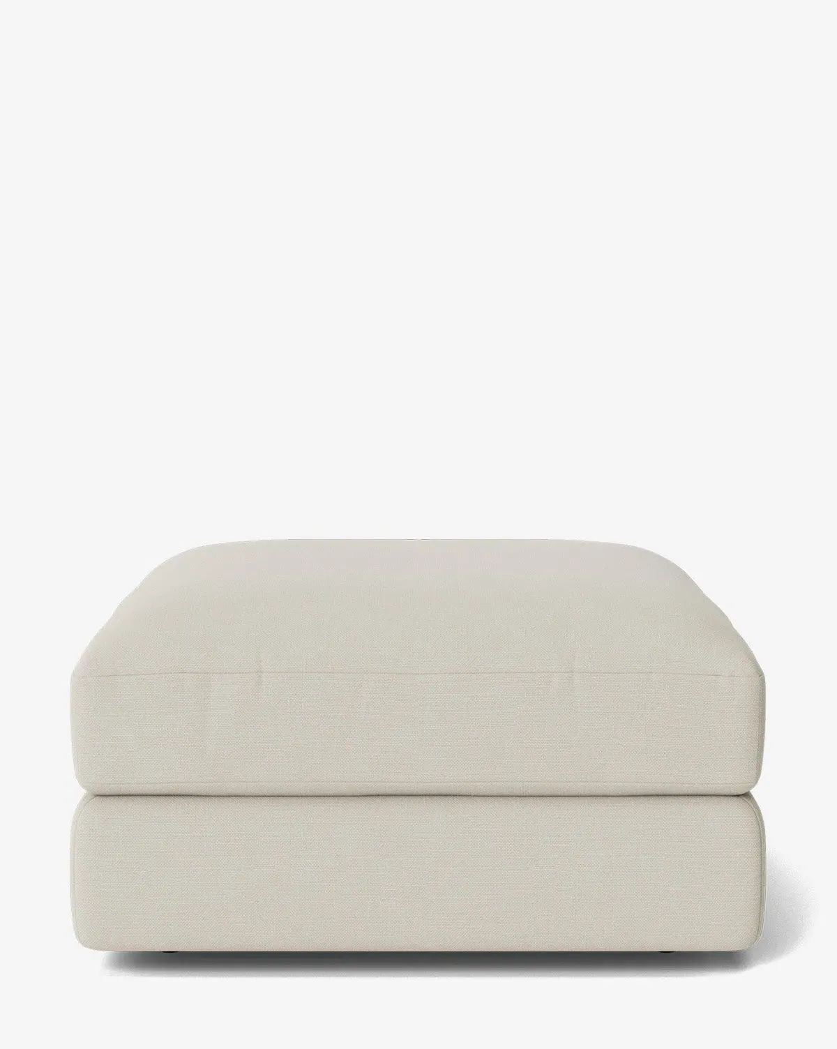 Claremont Modular Ottoman - Egret Perennials product