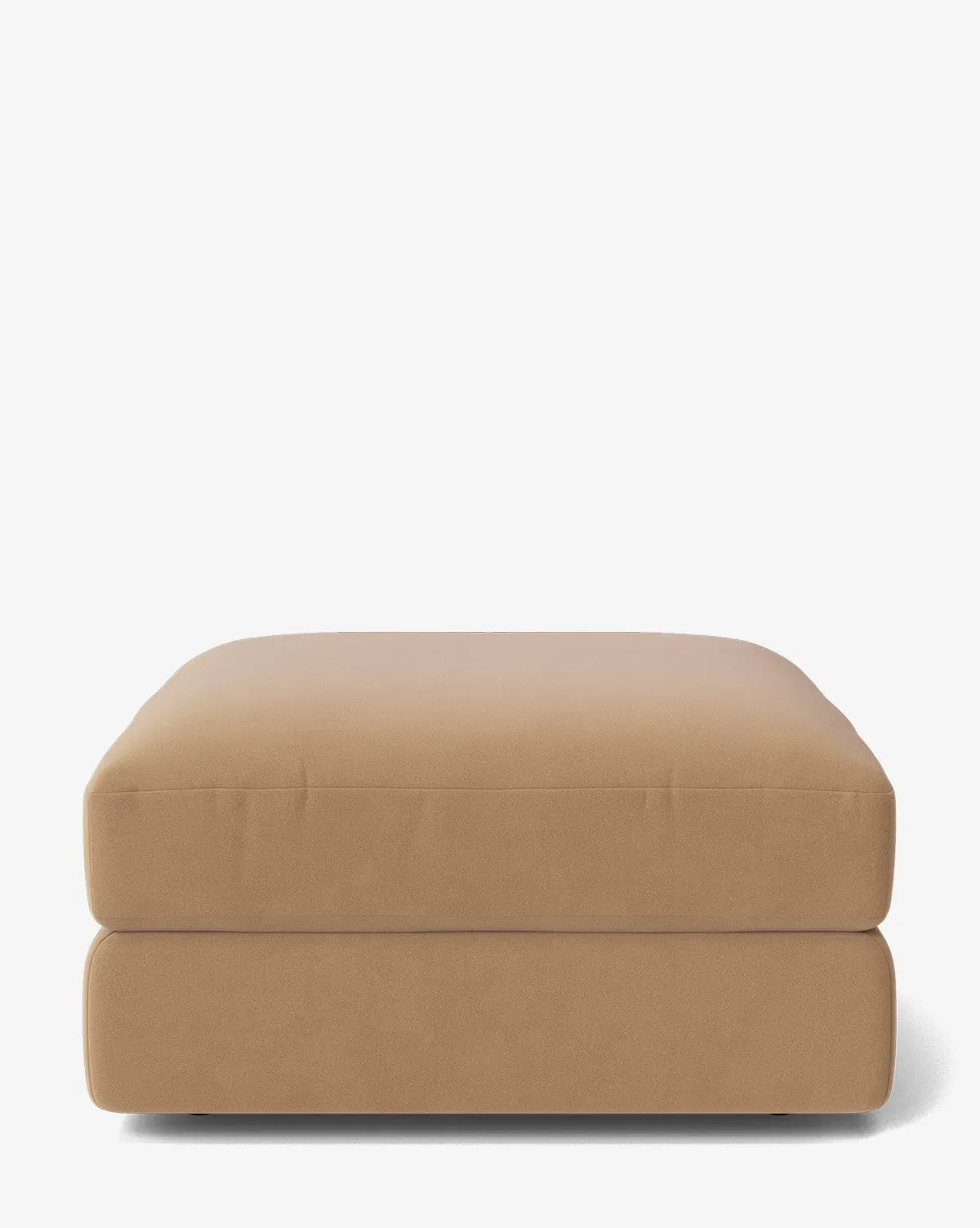 Claremont Modular Ottoman - Toffee, Velvet product