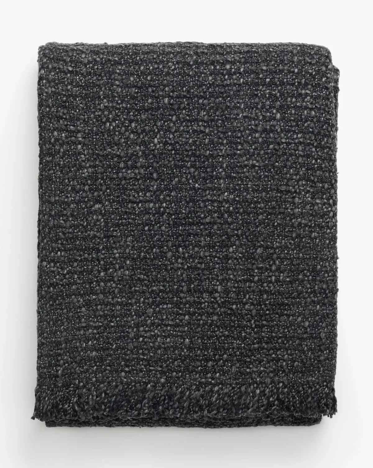 Clarissa Throw Blanket - Gray, Cotton Blend product