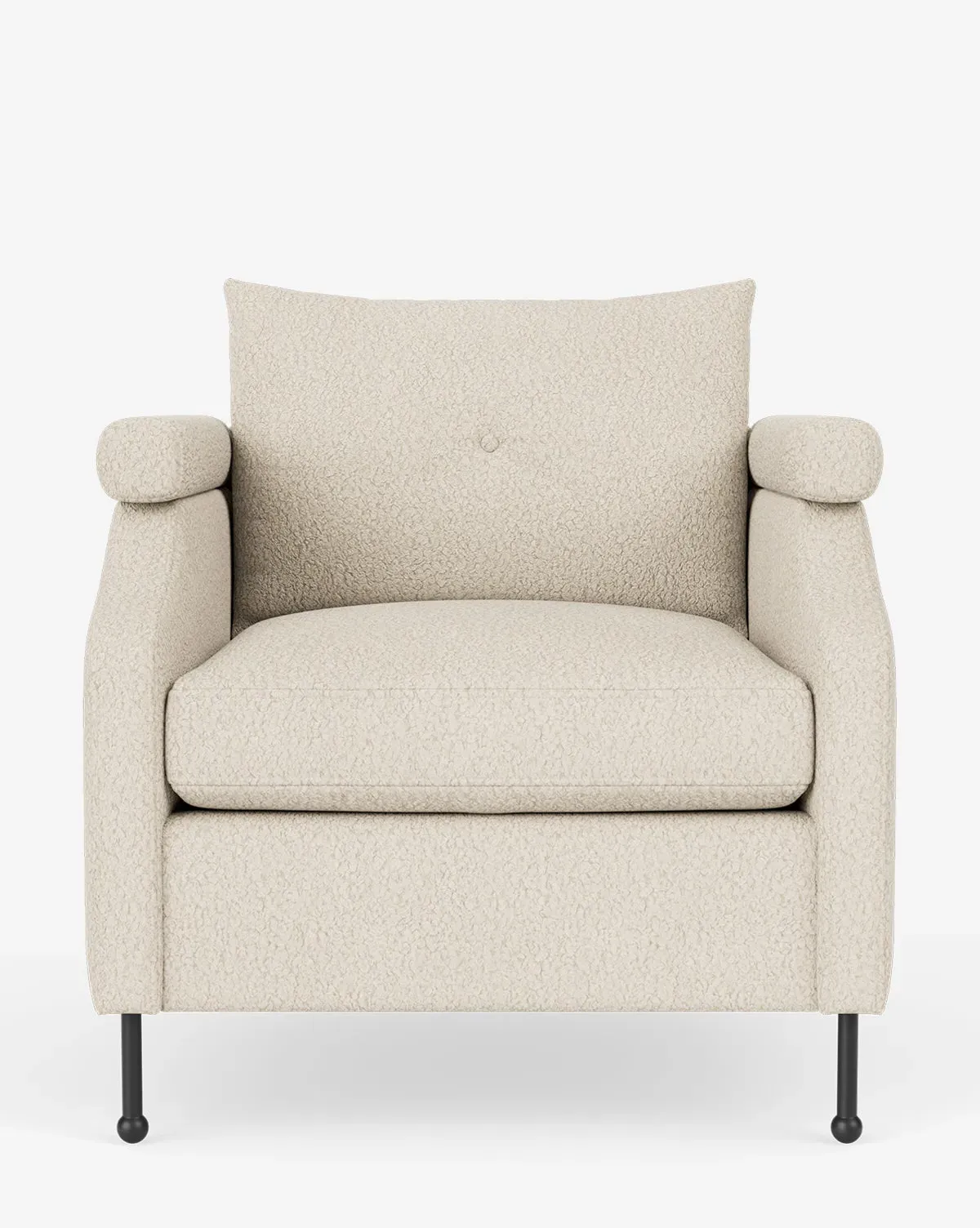 Clegg Lounge Chair - Beige, Boucle product