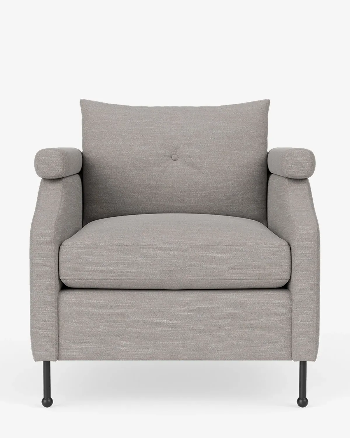Clegg Lounge Chair - Perennials Nickel product