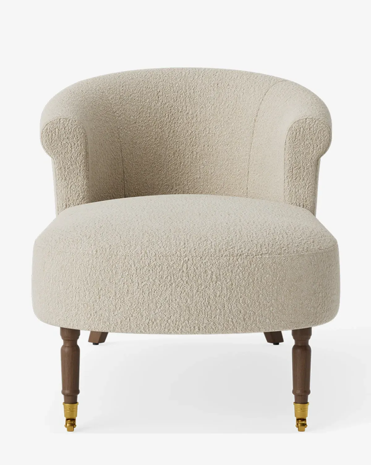 Clemence Chaise Longue - Flax Boucle, Chestnut product