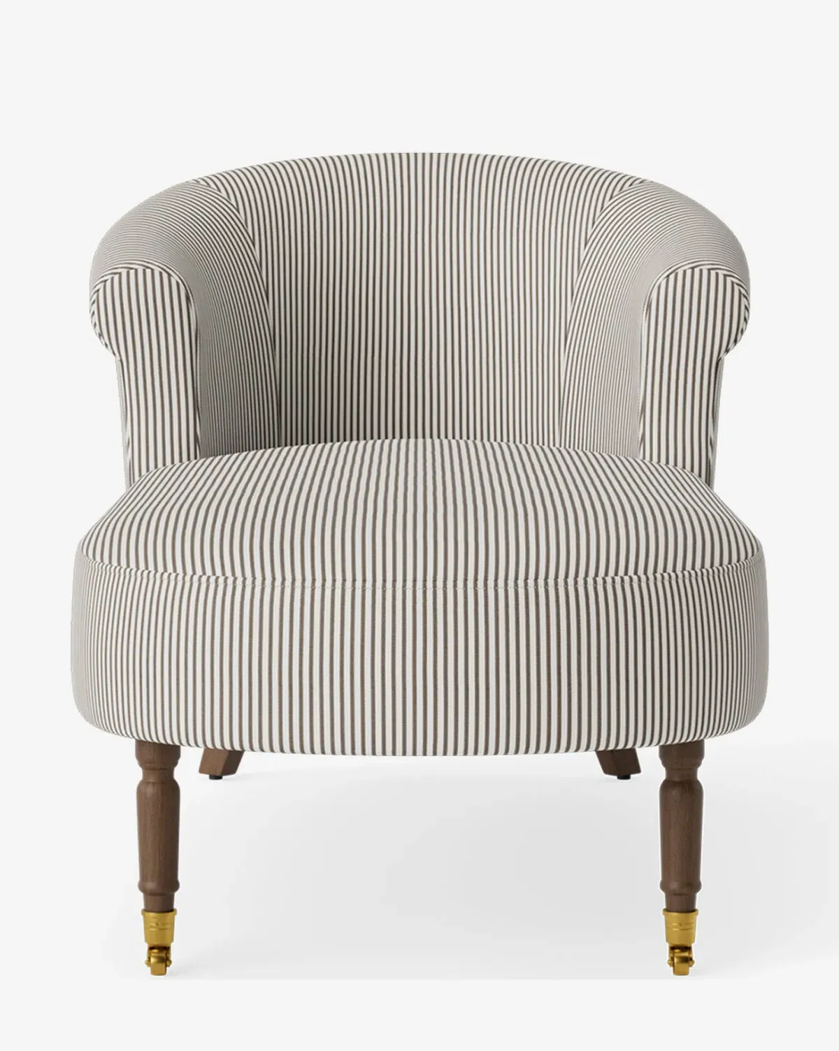 Clemence Chaise Lounge with Castors - Chestnut product