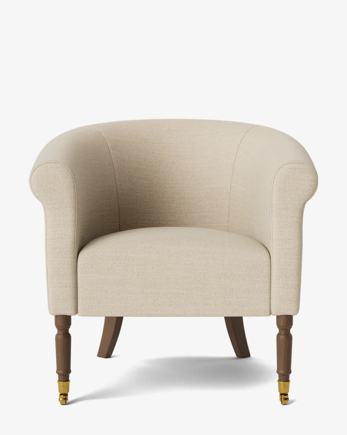 Clemence Lounge Chair - Bisque, Linen product