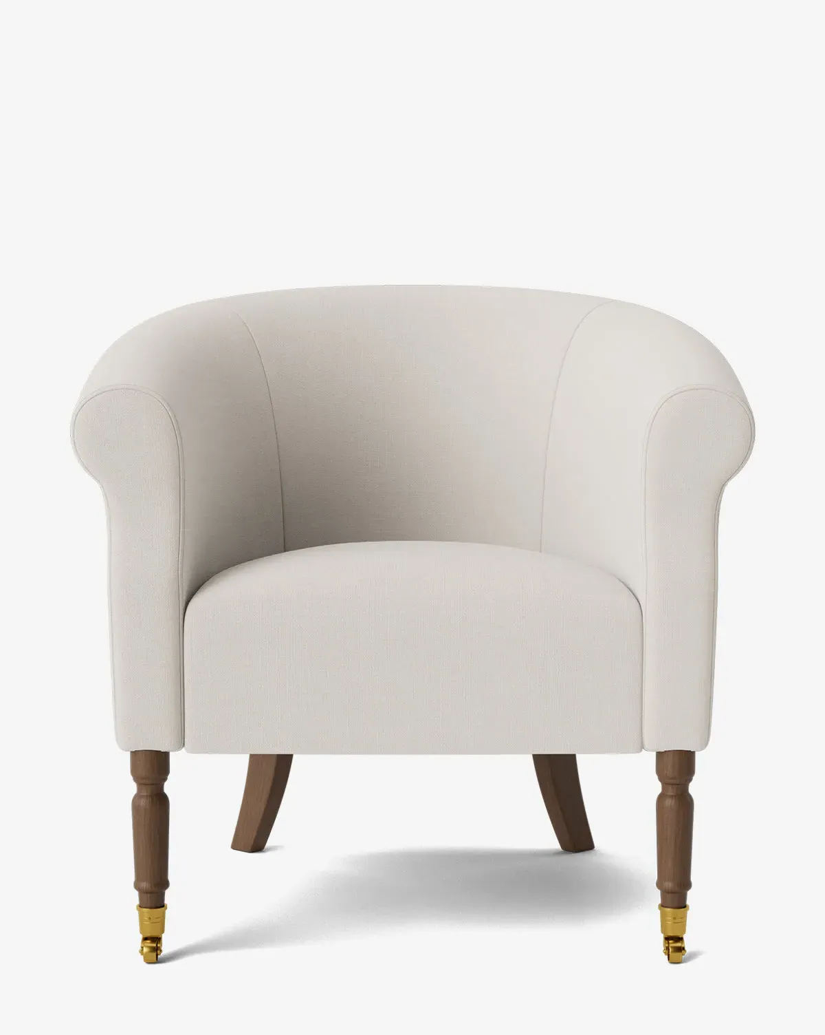 Clemence Lounge Chair - Blanc Crypton, Chestnut product