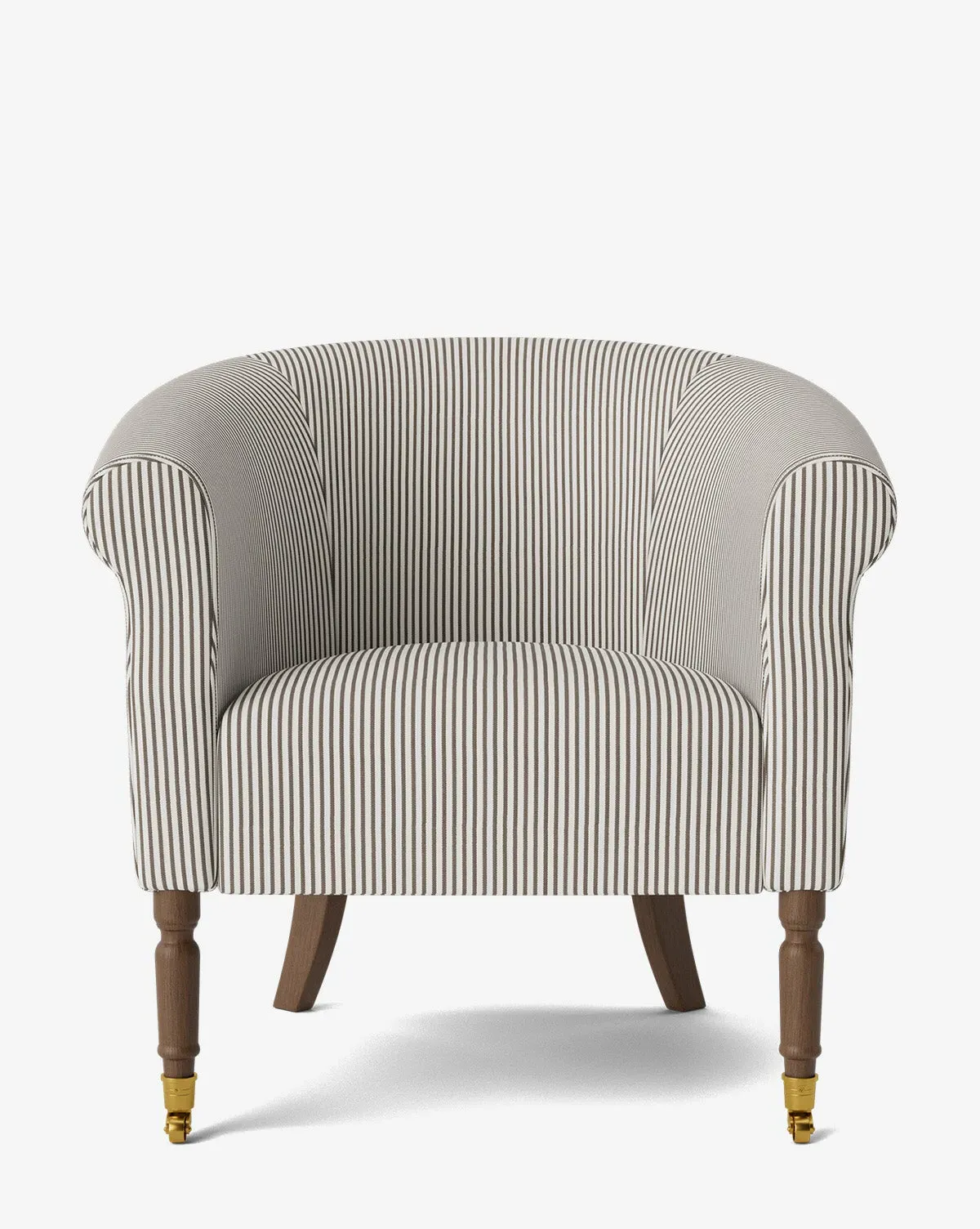 Clemence Lounge Chair - Chestnut, Perennials Fabric product