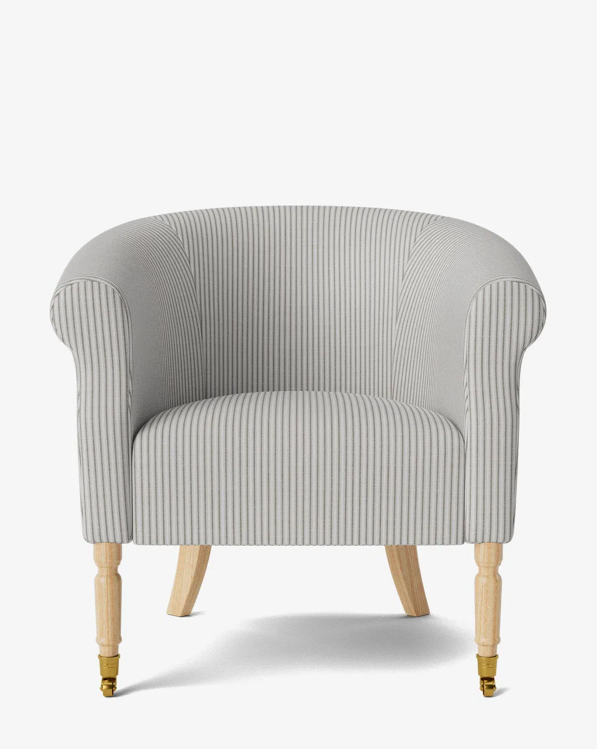 Clemence Lounge Chair - Taupe, Perennials Fabric product