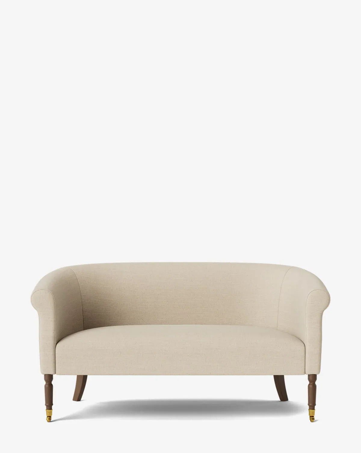 Clemence Settee - Bisque, Linen product