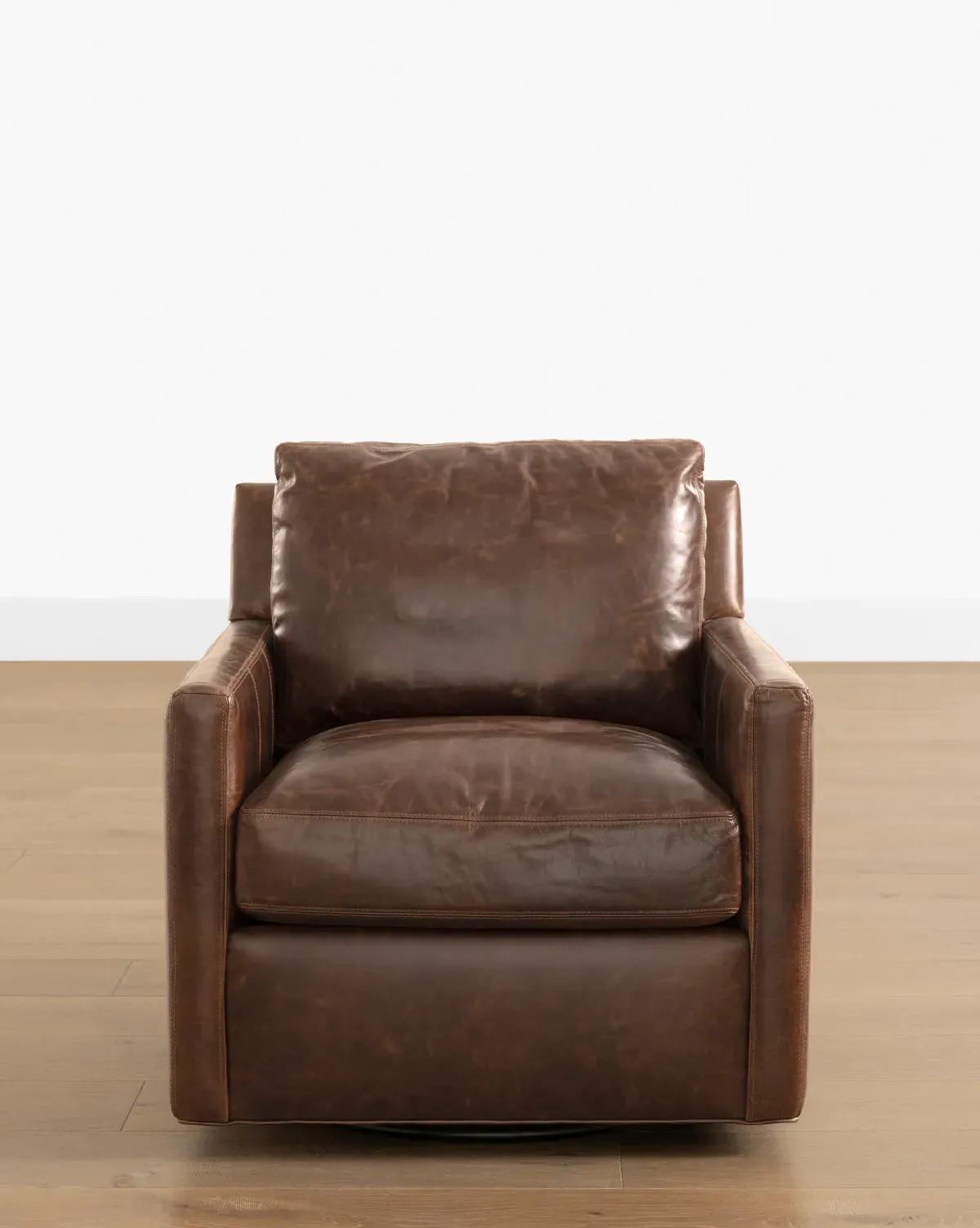 Cliffton Swivel Lounge Chair - Leather product