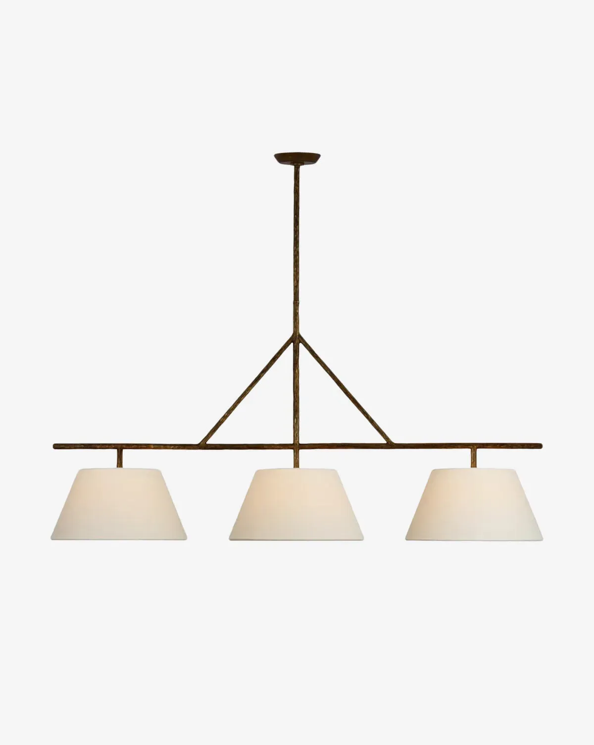 Collette Linear Pendant Light - Gilded Iron product
