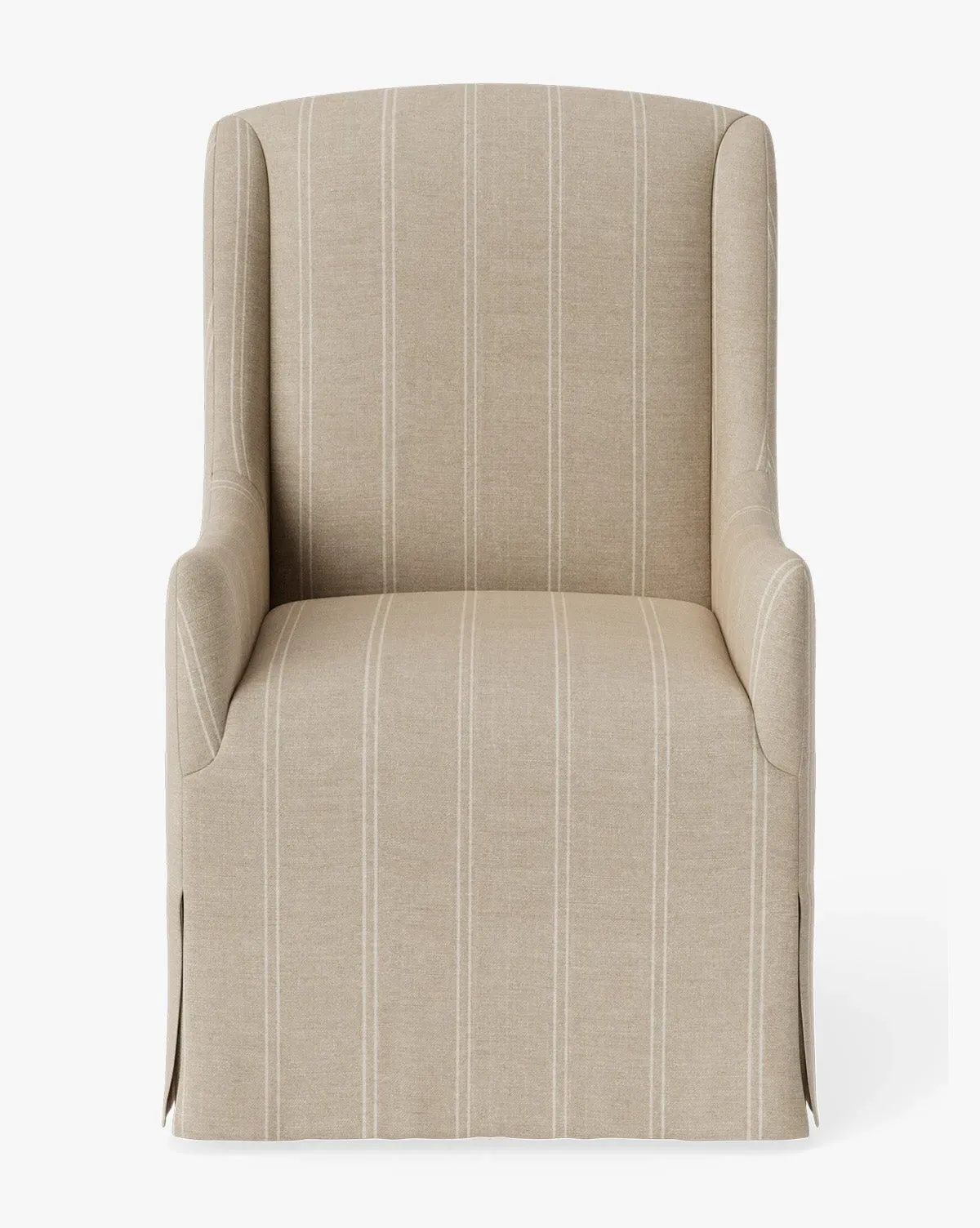 Concord Upholstered Dining Arm Chair - Oatmeal, Linen product