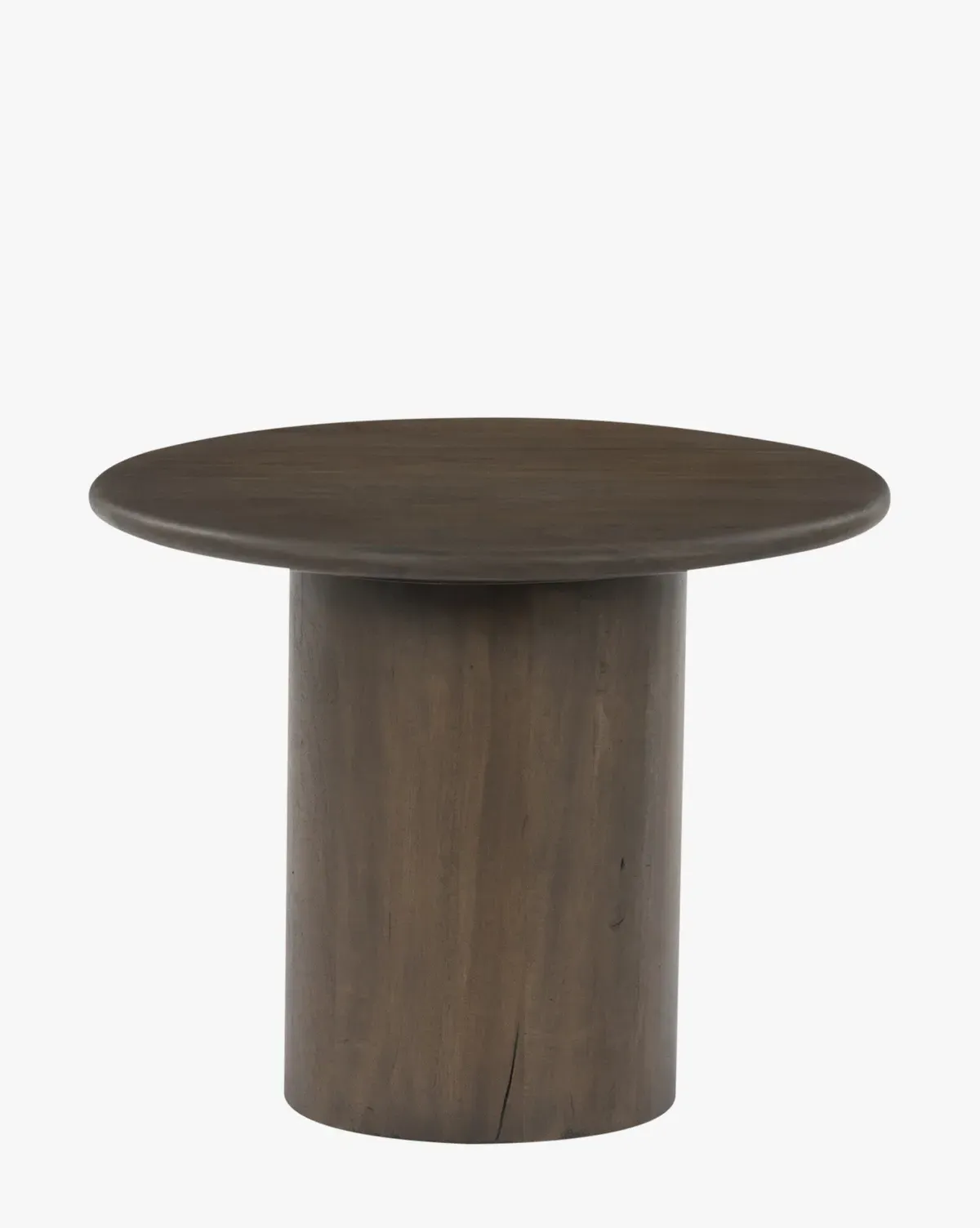 Corvallis Round End Table - Aged Belgium Bleach product