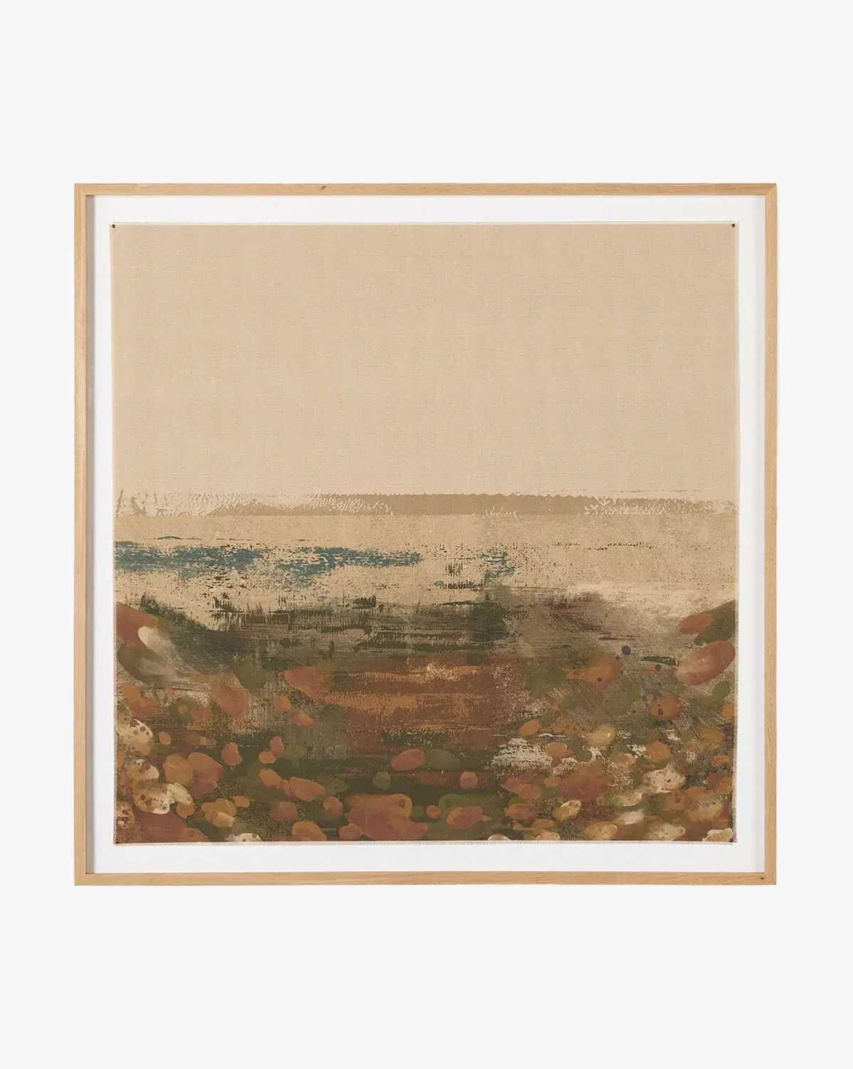 Coup d'Esprit The Meadow Artwork - Raw Canvas, White Oak product