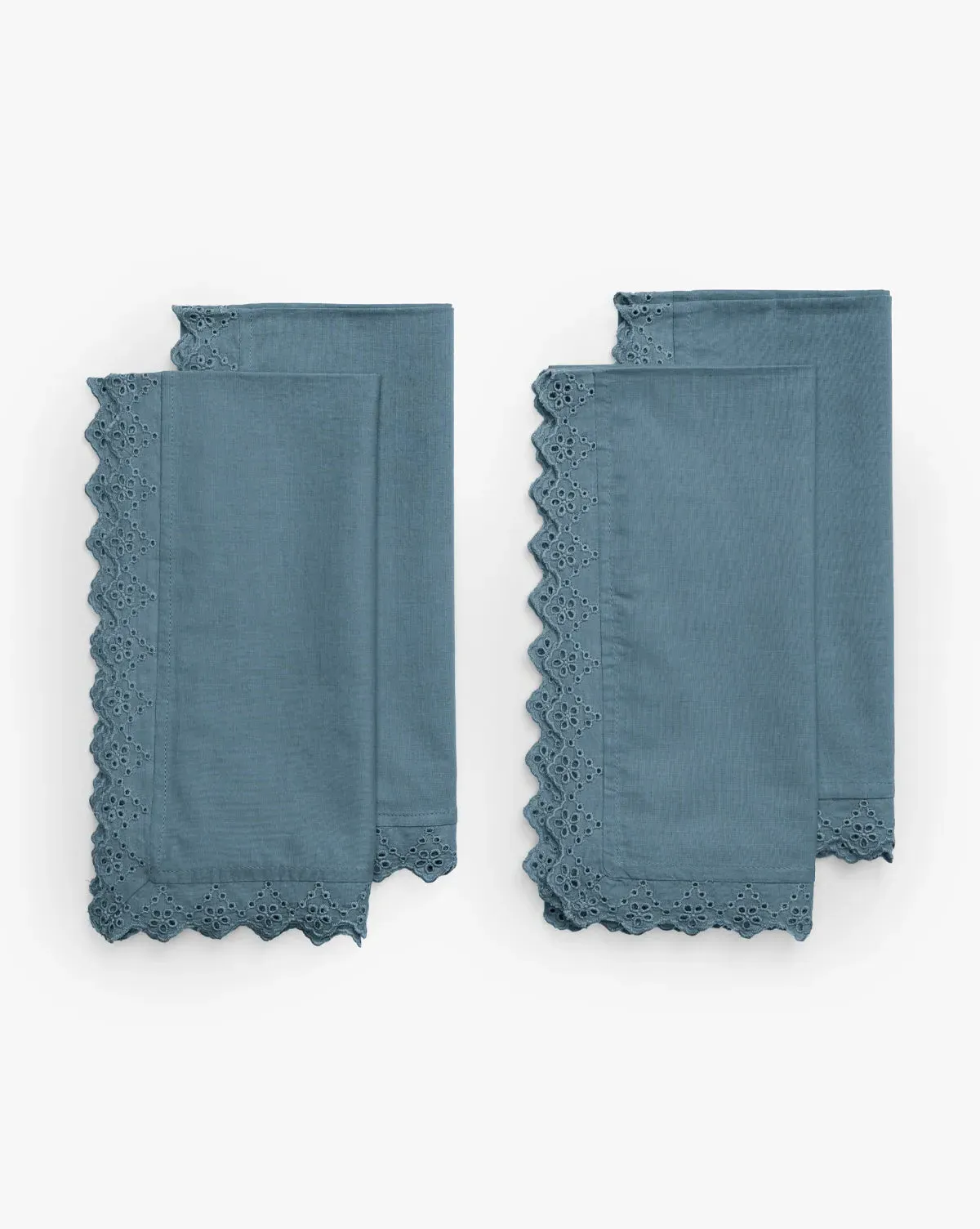 Cranbrook Napkins Set of 4 - Blue, Linen product