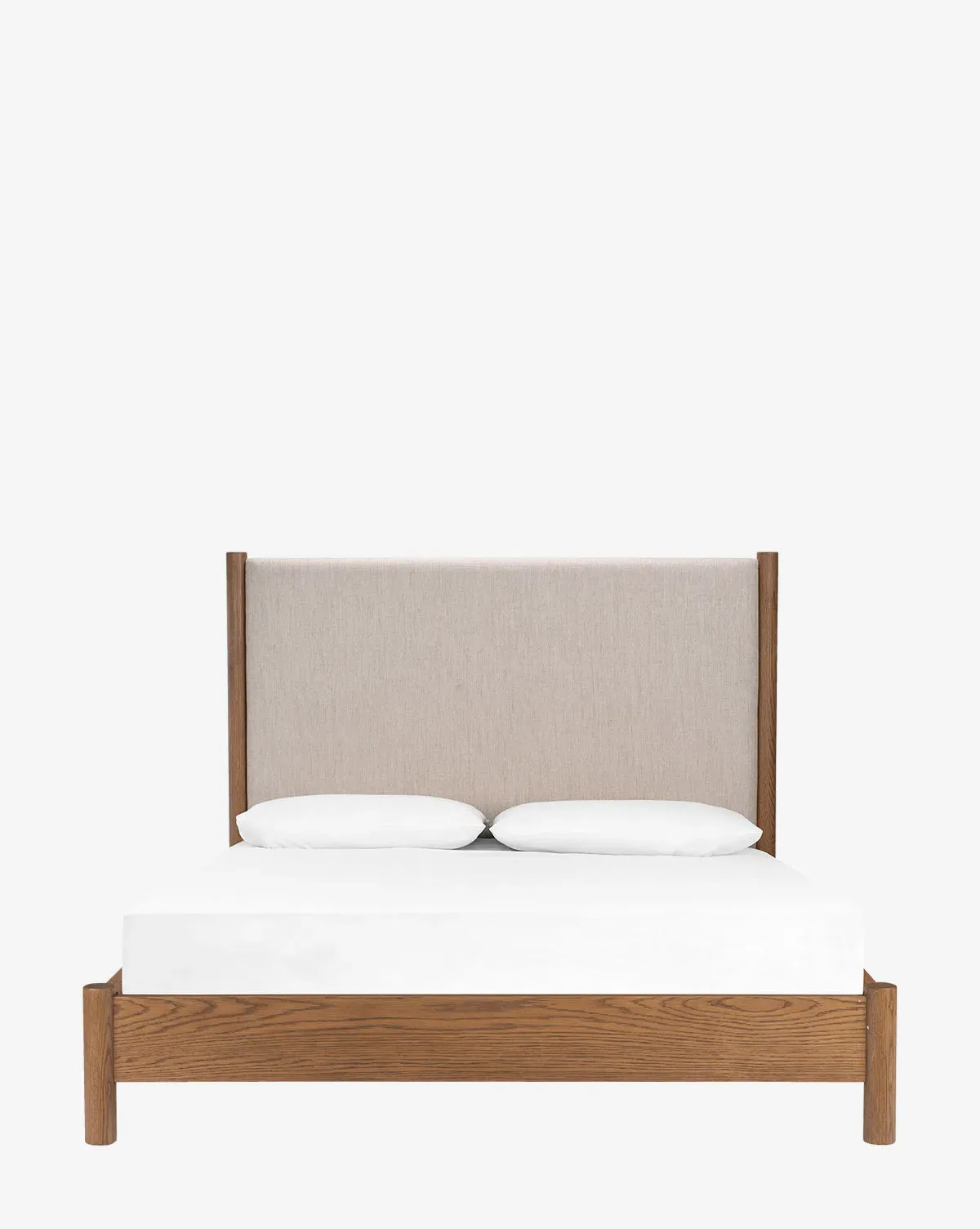 Crue Queen Size Bed Frame - Natural, Oak product