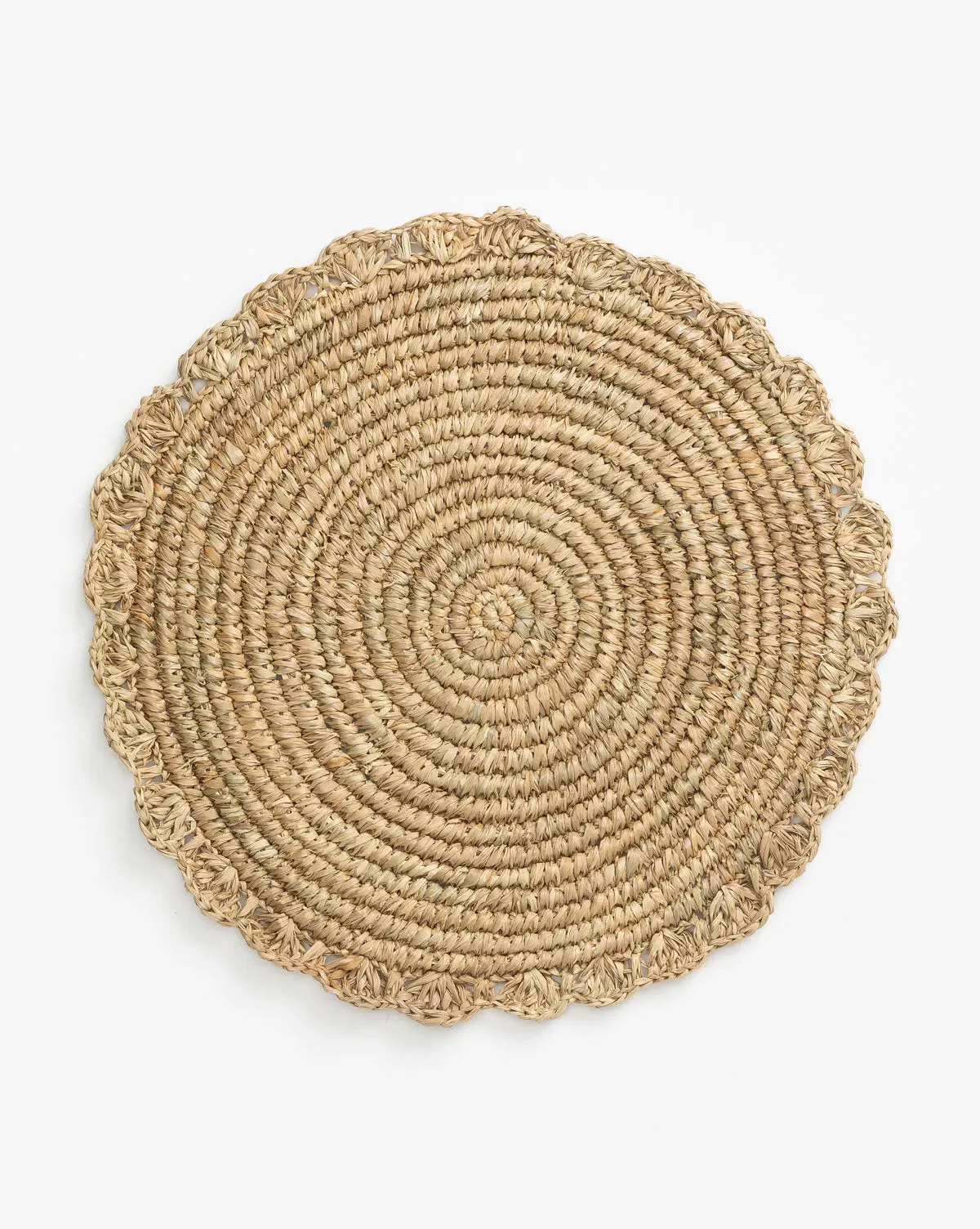 Culver Round Placemat - Natural, Sisal product