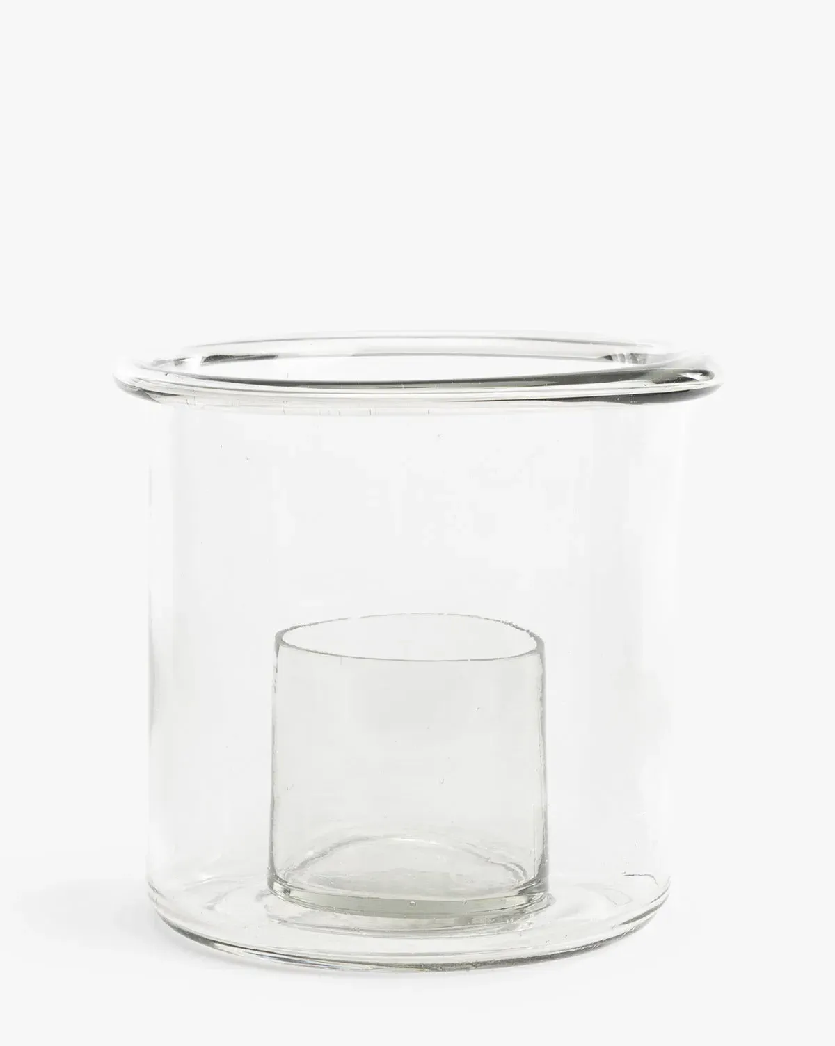 Cyrus Small Hurricane Candle Holder - Clear, Glass product