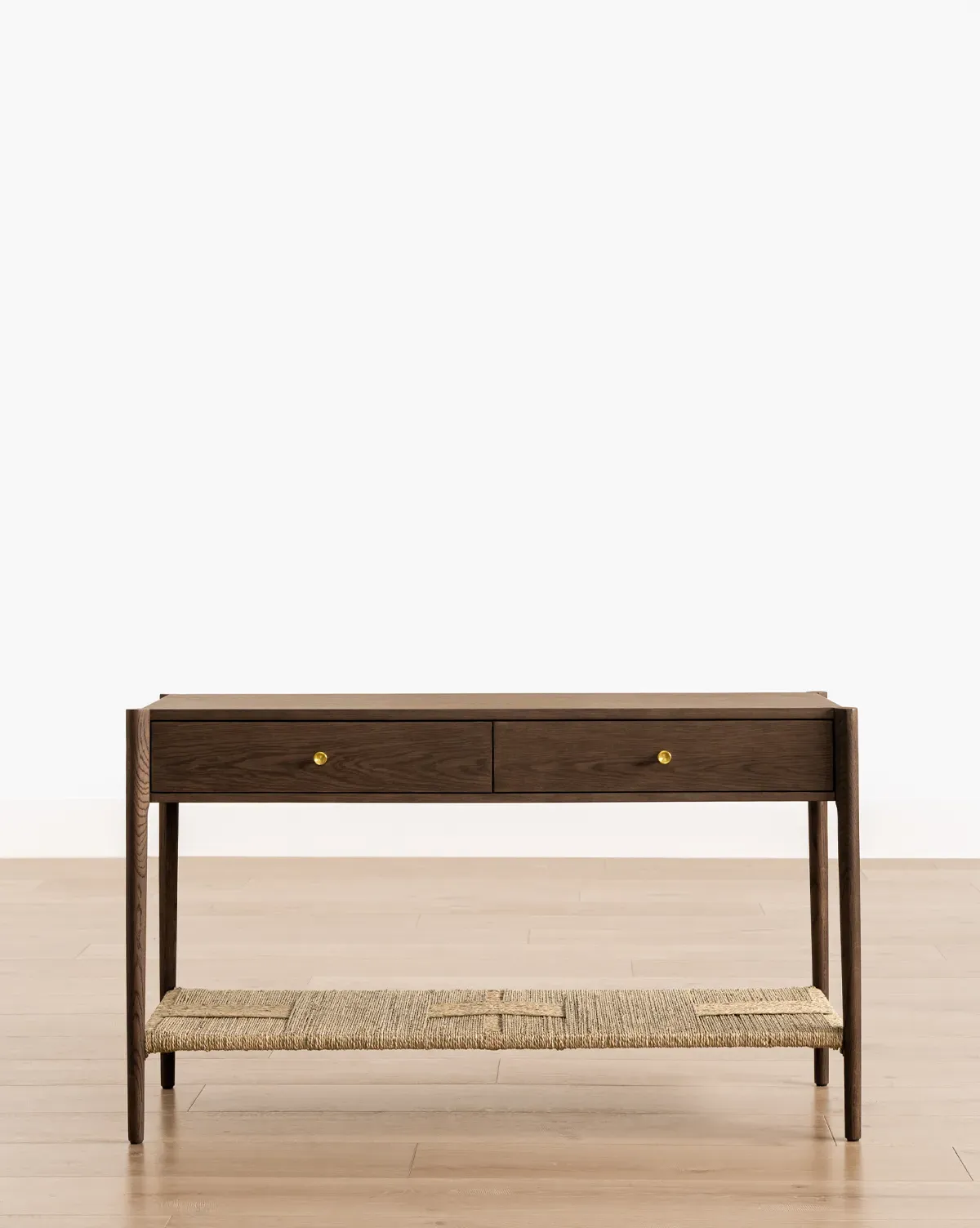 Dana 2-Drawer Console - Walnut Oak product