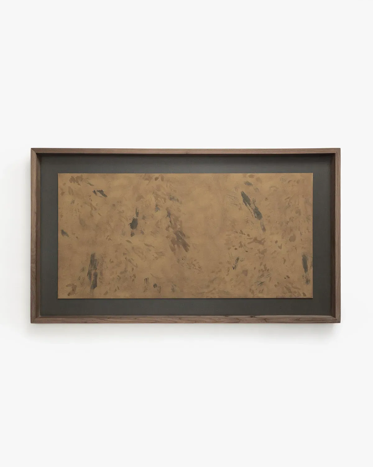 Dappled Abstract Artwork - Walnut Frame product