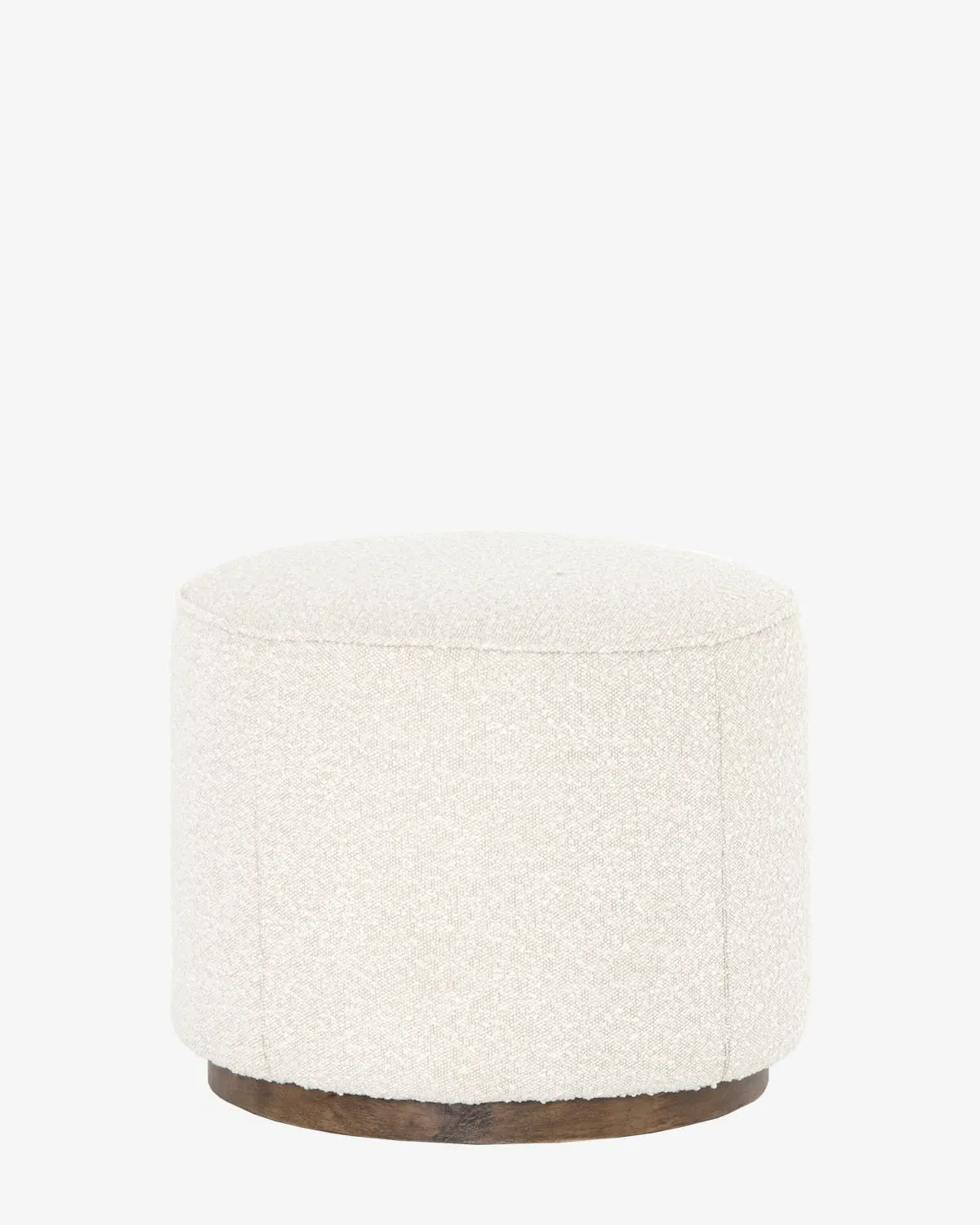 Dawson Small Ottoman - Cream, Fabric product