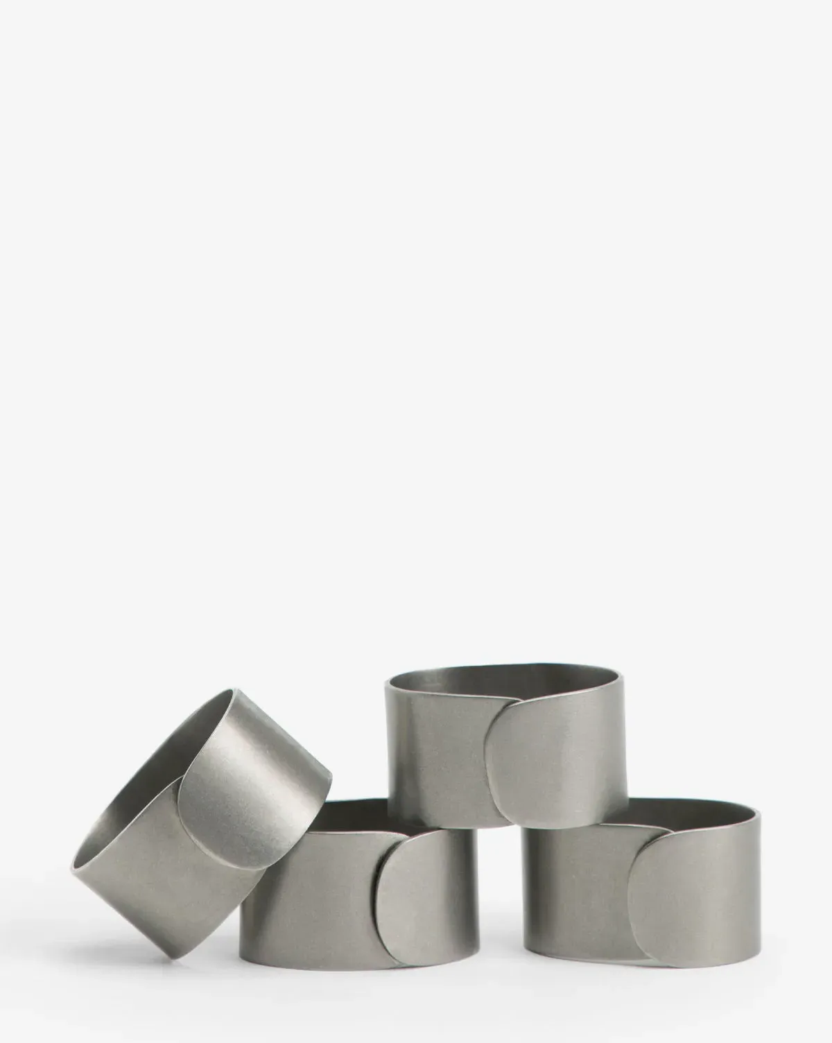 Declan Napkin Rings Set of 4 - Stainless Steel product