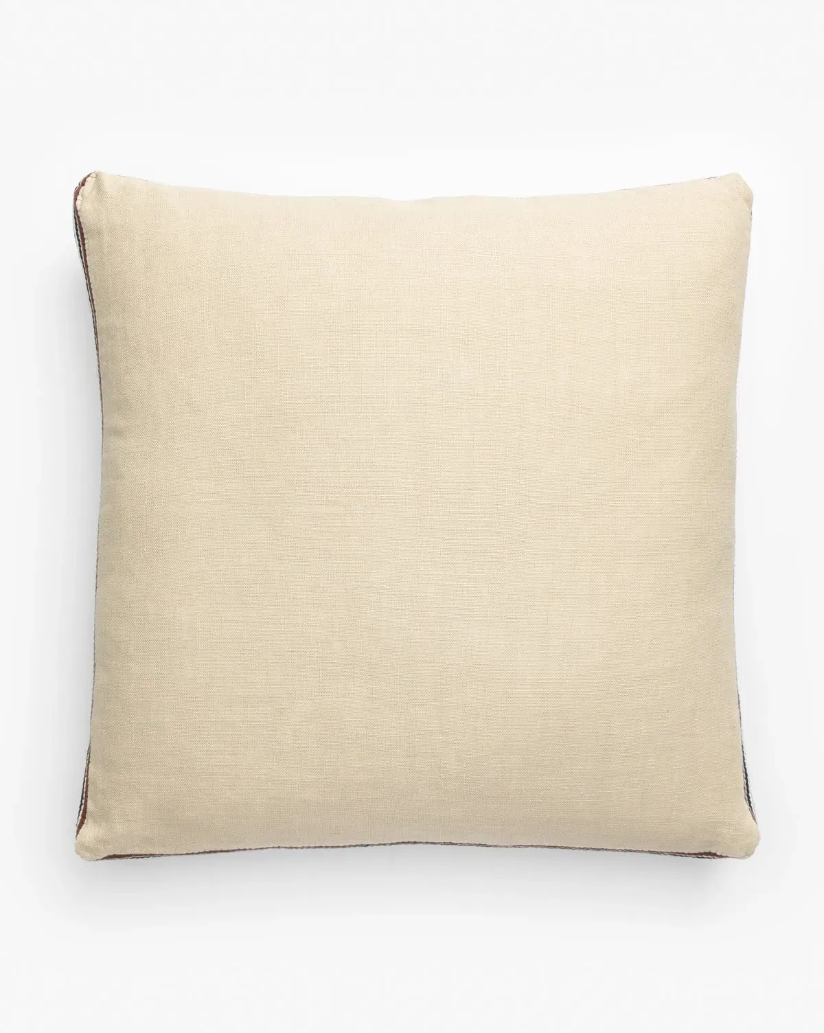 Decorative Edge Pillow Cover - Cream, Linen product