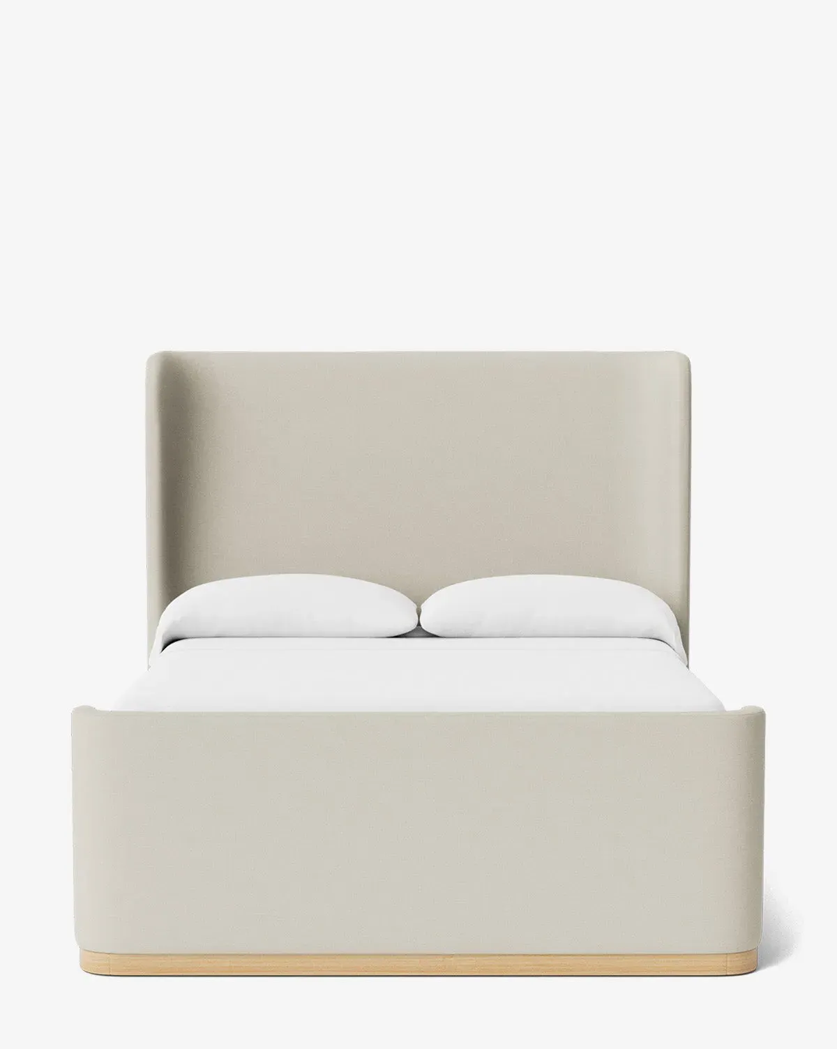 Denning Queen Size Upholstered Bed - Egret, Perennials Fabric product