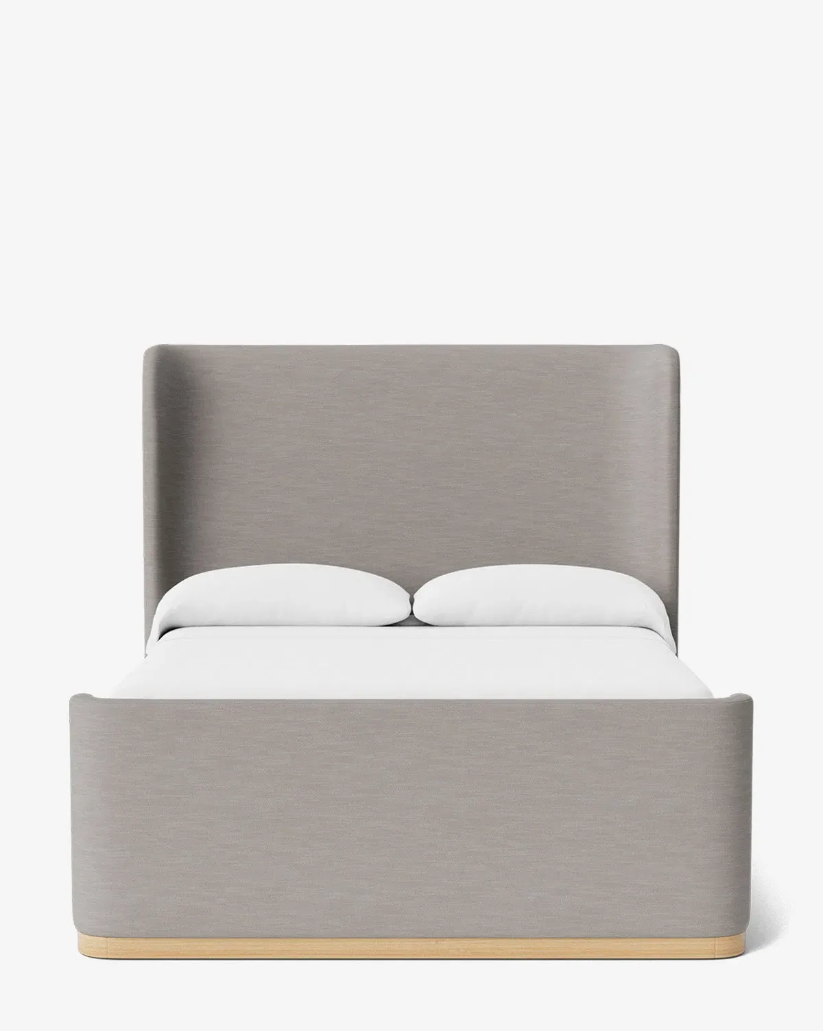 Denning Queen Size Upholstered Bed - Solid Wood product