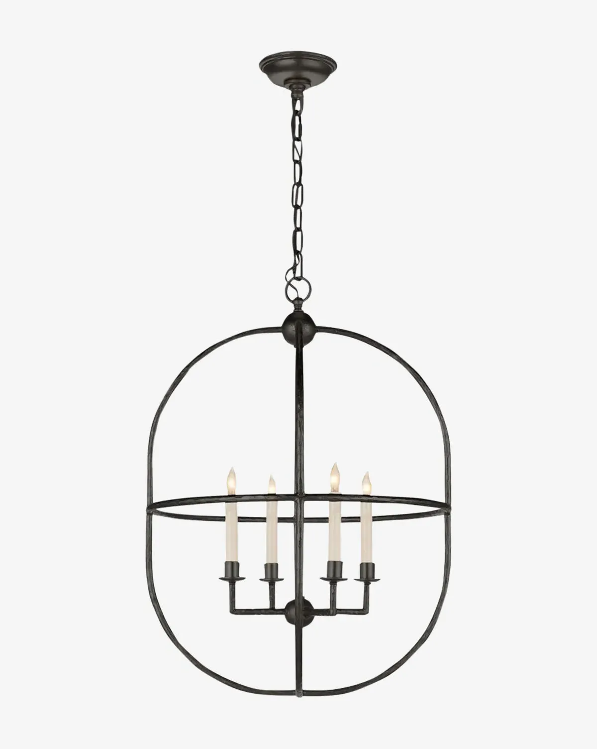 Desmond Open Oval Lantern Pendant - Aged Iron product