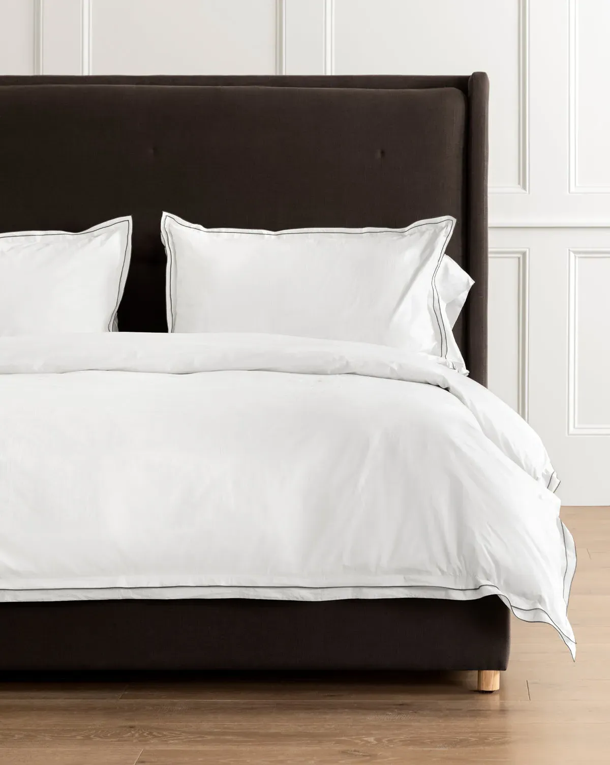 Devlin Full/Queen Duvet Cover & Sham Set - White, Cotton product