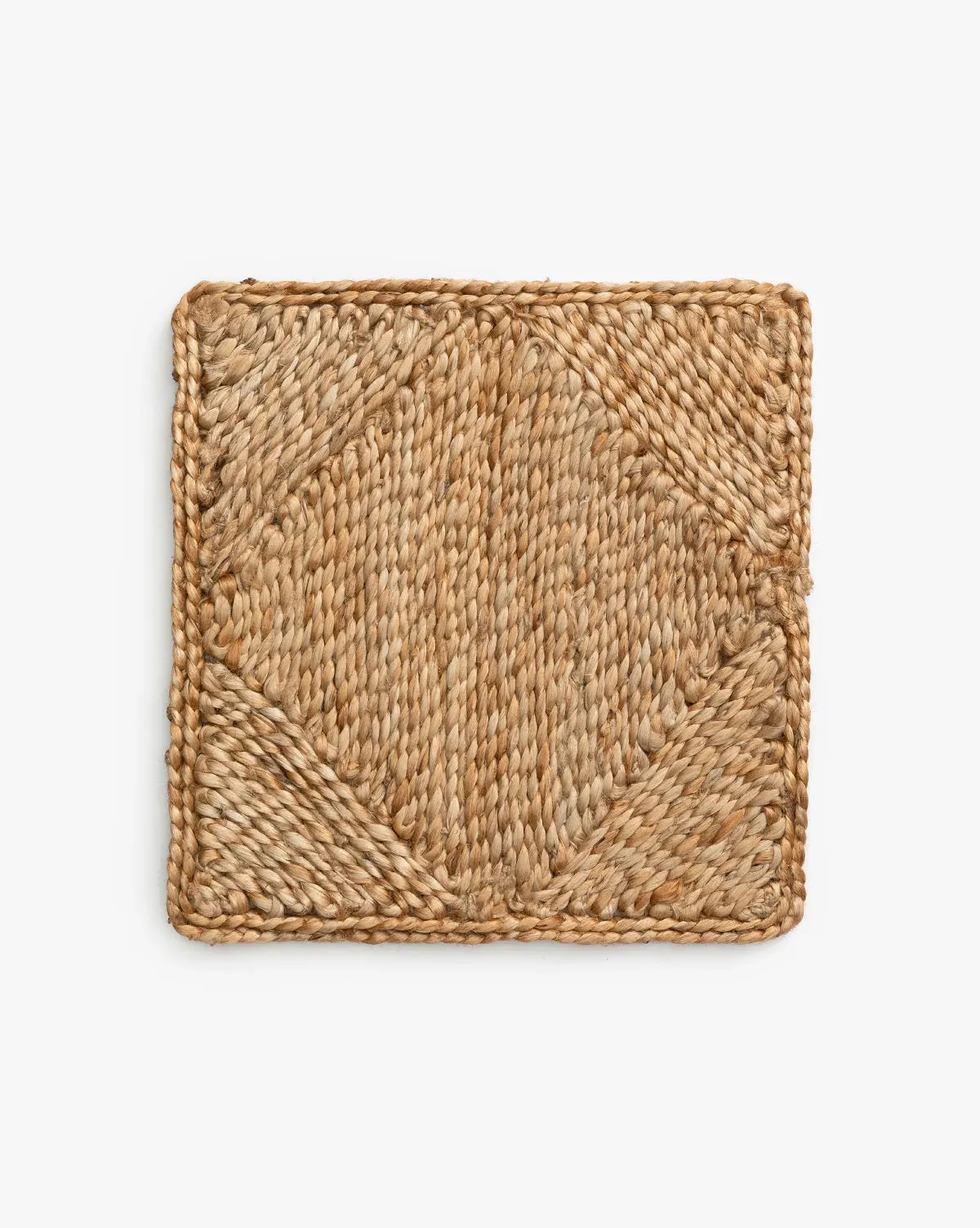 Diamond Braided Jute Rug Swatch - Natural product