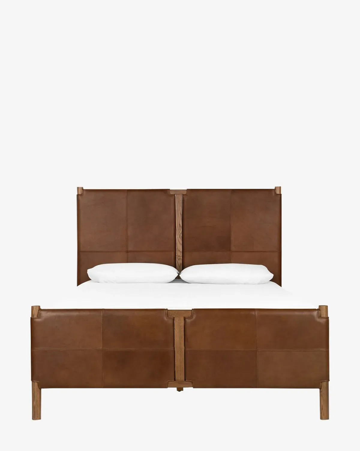 Dorian Queen Size Bed Frame - Top Grain Leather product
