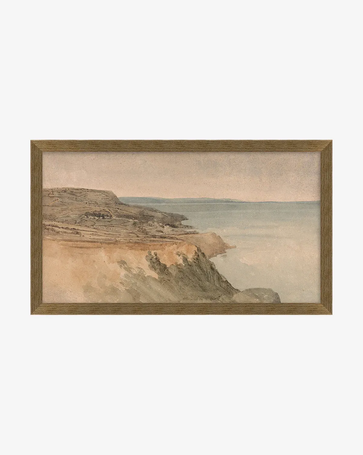 Dorset Cliff Scene Framed Wall Art product