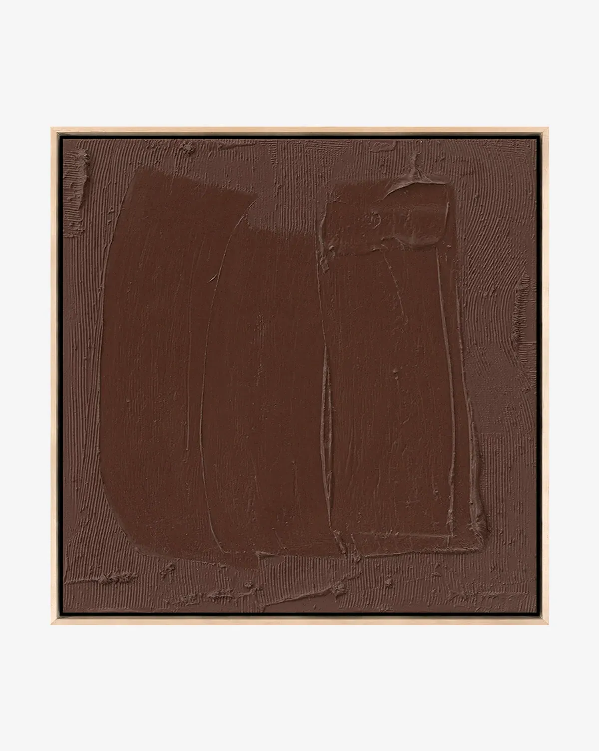Downtown Brown Textural Artwork - Brown product