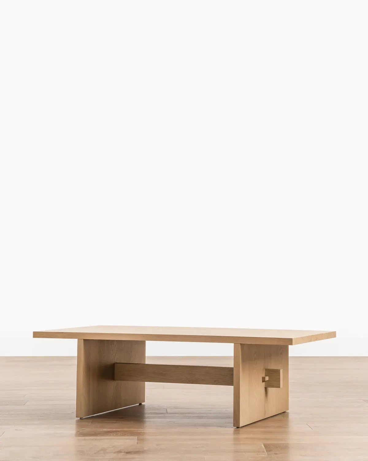 Eileen Coffee Table - White Oak product