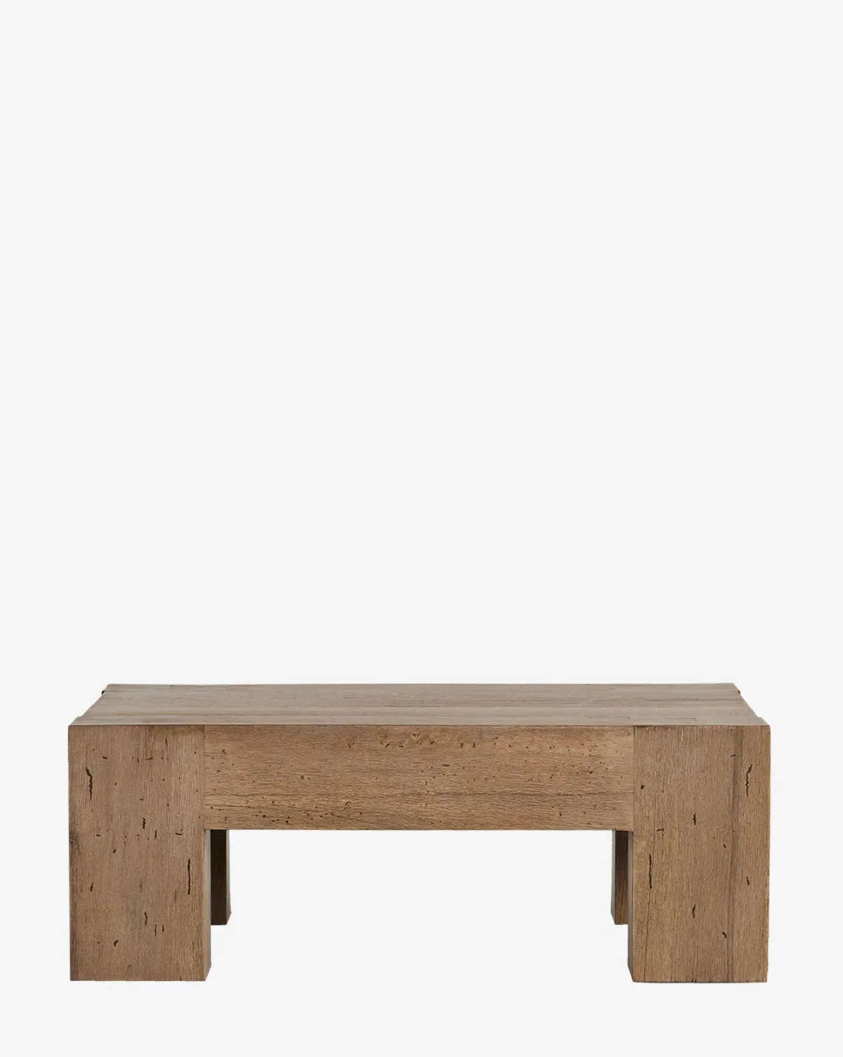Elias Coffee Table - Rustic Wormwood Oak product