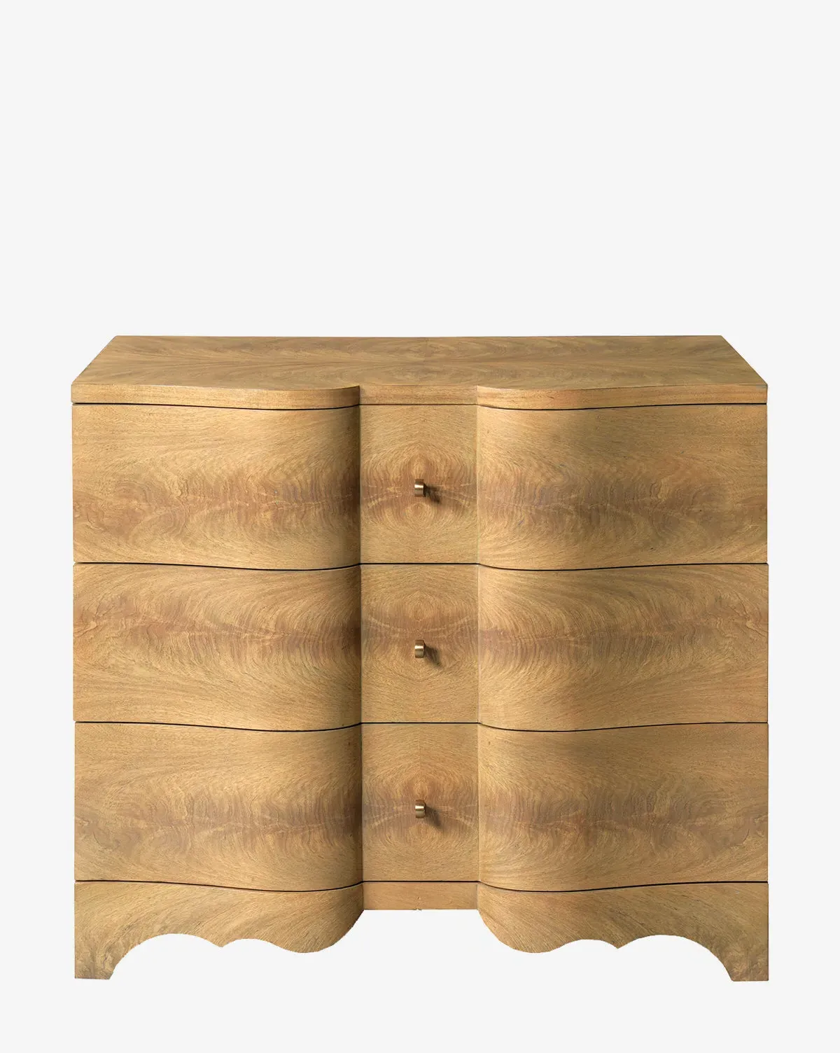 Eliasson 3-Drawer Chest with Scalloped Base product