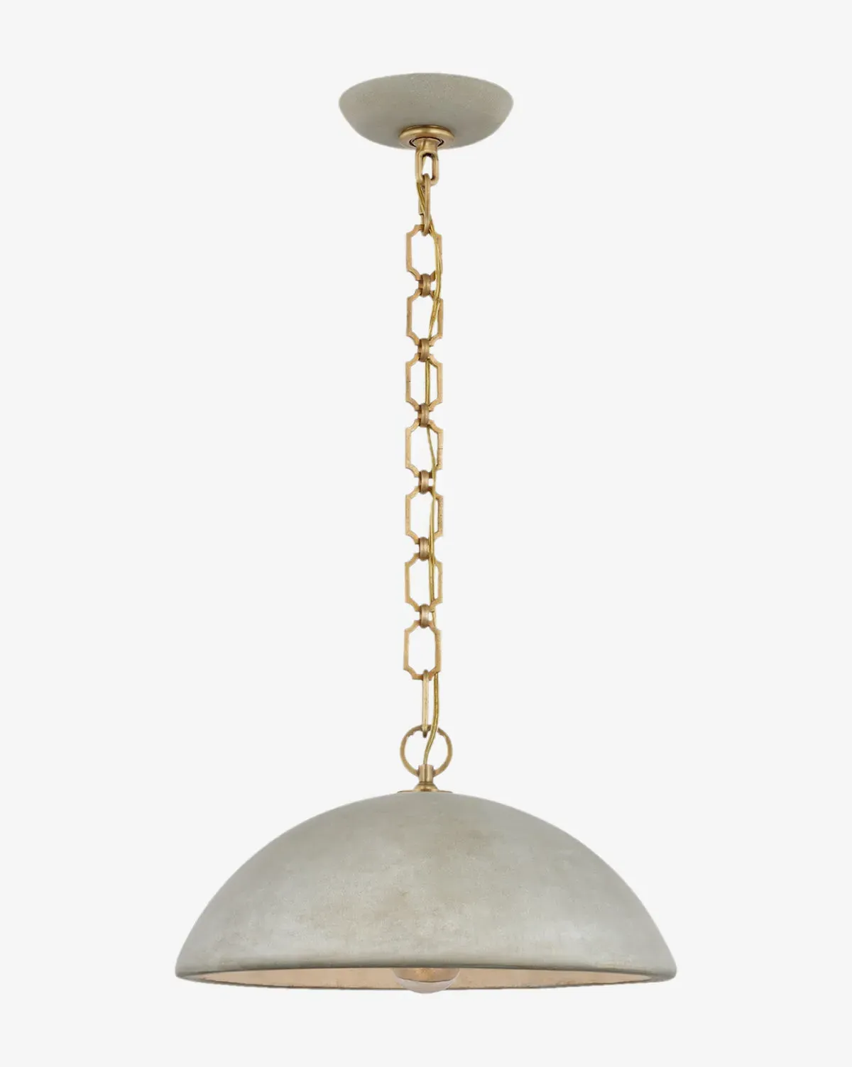 Elliot Large Pendant Light - Grey, Cement product